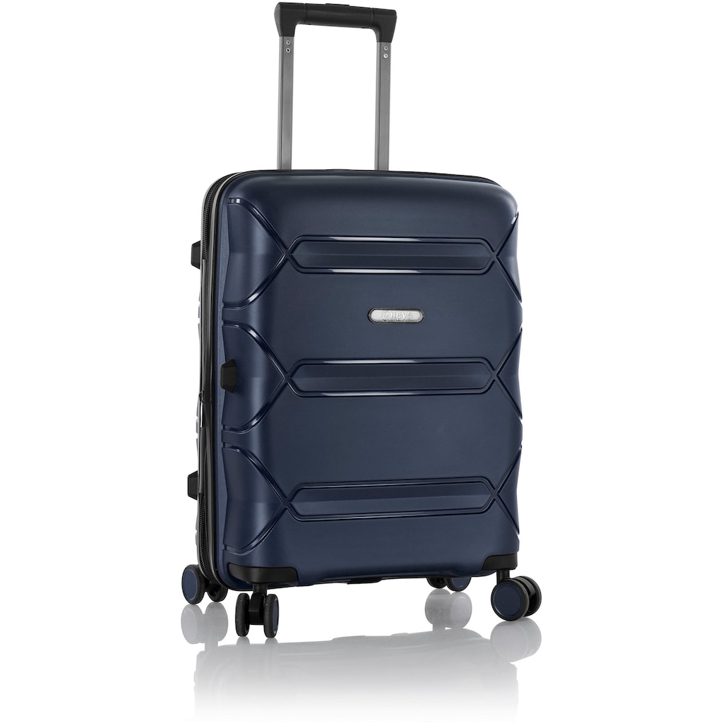 Heys Hartschalen-Trolley »Milos navy blau, 53 cm«, 4 Rollen