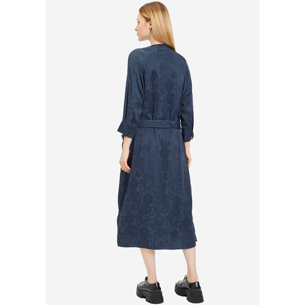Tamaris Hemdblusenkleid, mit glänzenden Paisley-Muster - NEUE KOLLEKTION