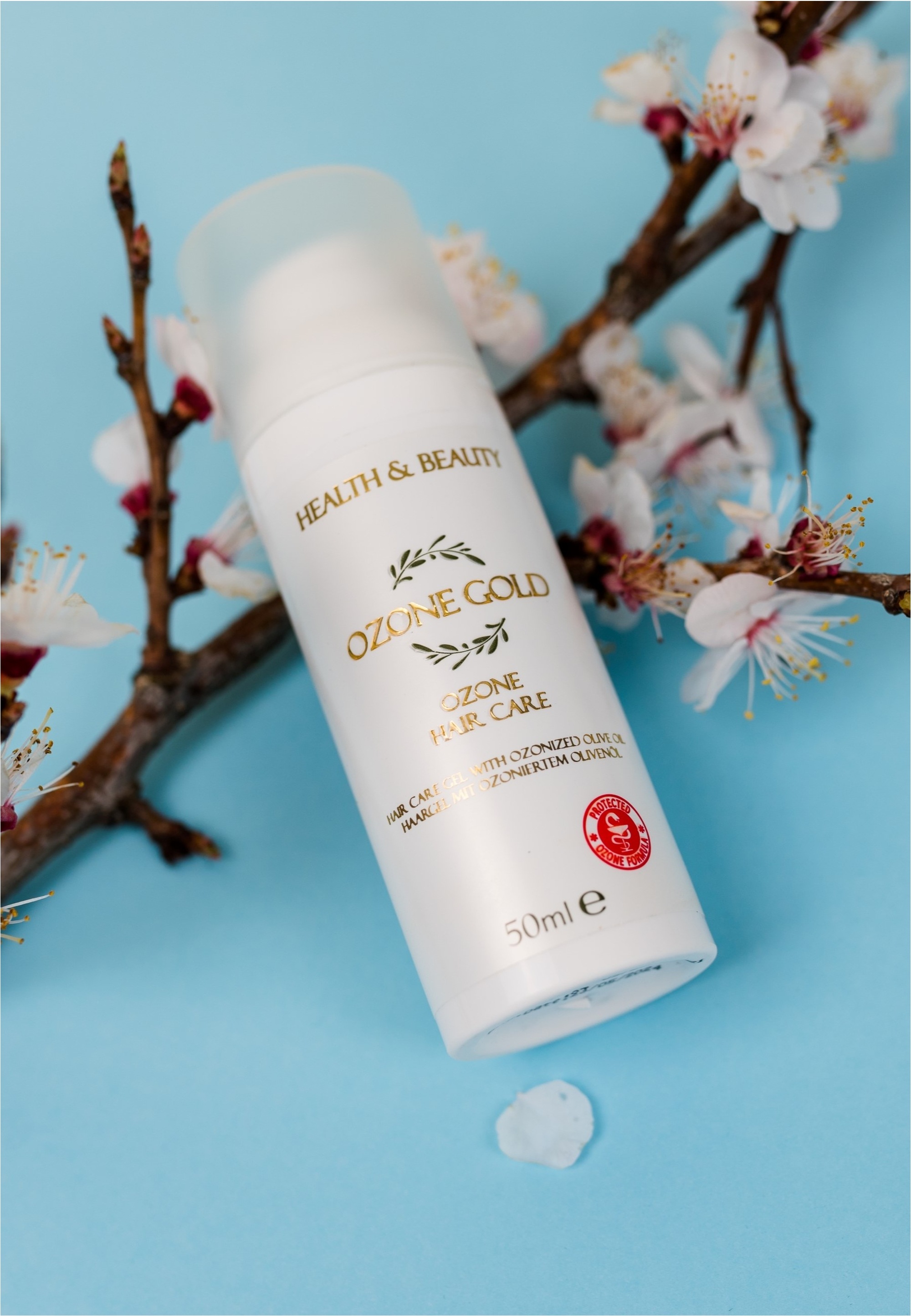 OZONE GOLD Haarserum mit ozonisiertem Olivenöl