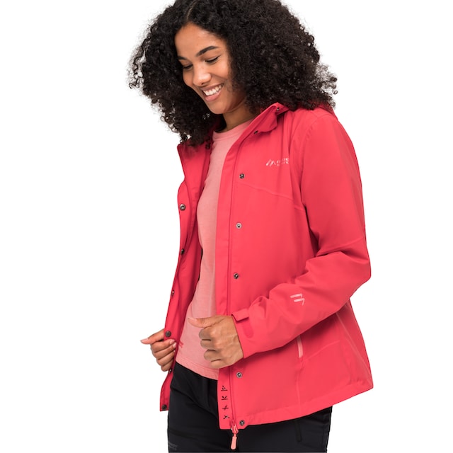 Maier Sports Outdoorjacke »Metor rec W«, Damen Regenjacke mit Kapuze,  wasserdicht und winddicht online bestellen | BAUR