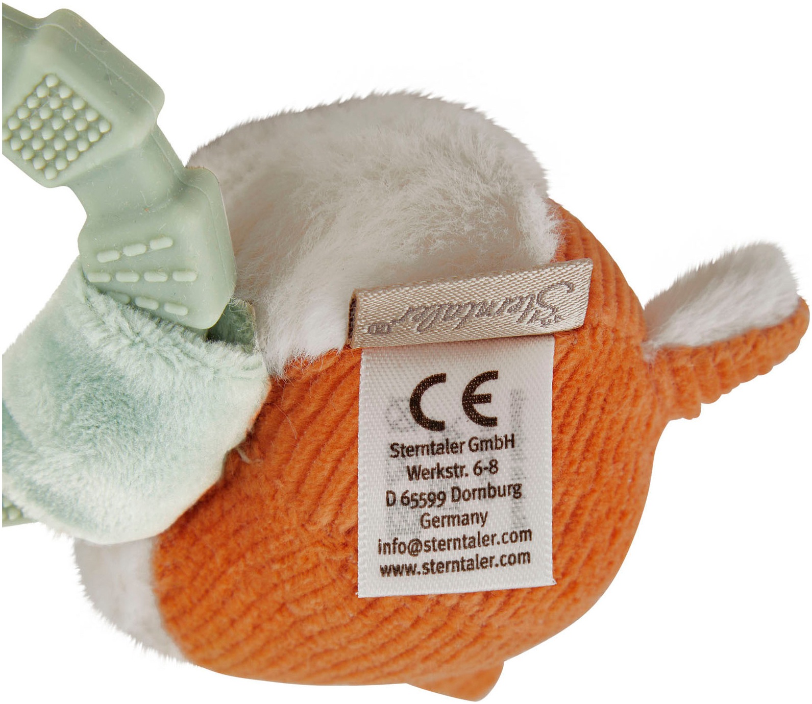 Sterntaler® Greifling »Fuchs Filou mit Silikonring« mit Rassel