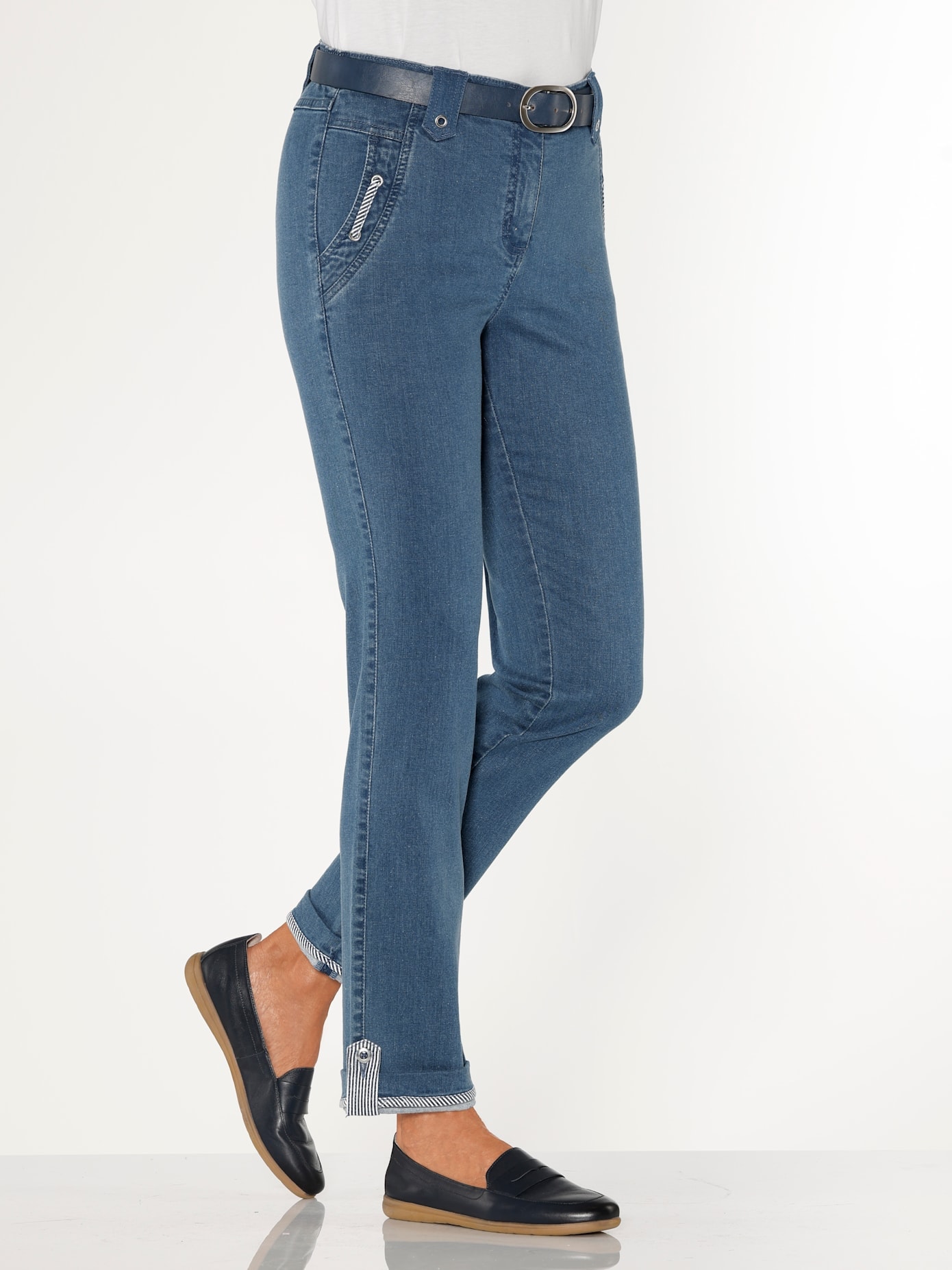 Casual Looks Bequeme Jeans 1 tlg. tlg. günstig online kaufen
