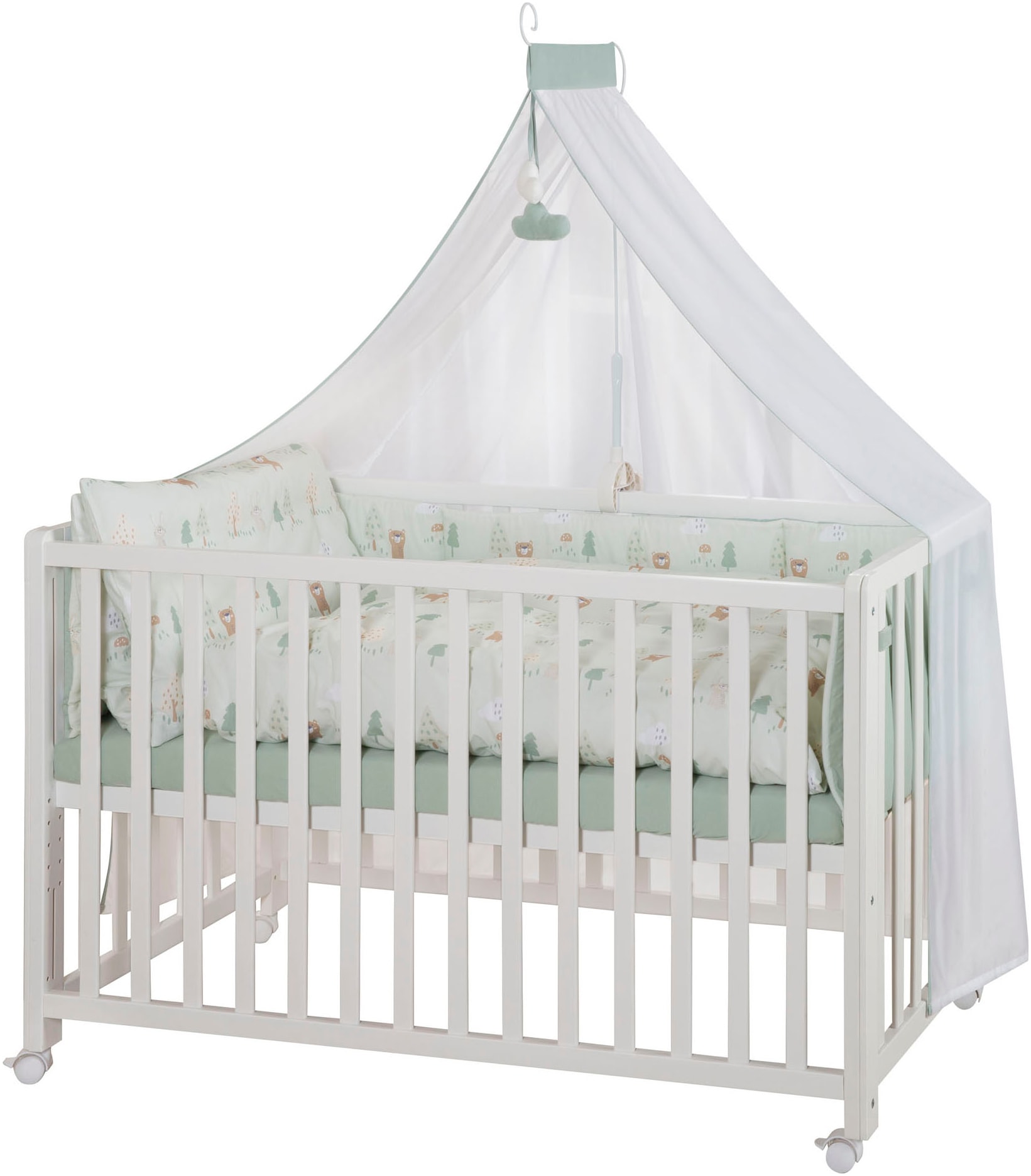 roba Babybett "Room Bed - Woodland Buddies" als Beistell-, Kinder- und Juni günstig online kaufen