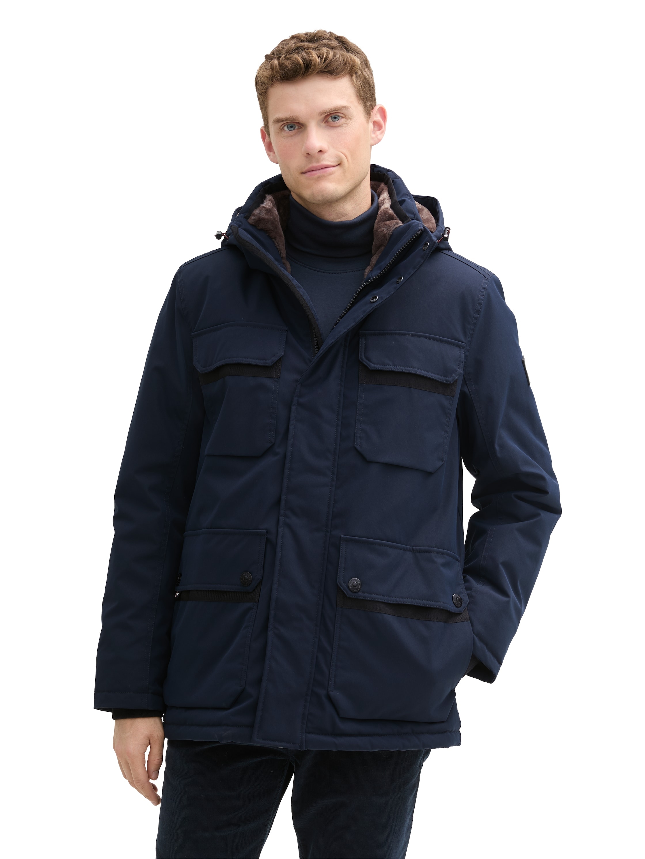 Outdoorjacke, mit Kapuze, mit Kapuze