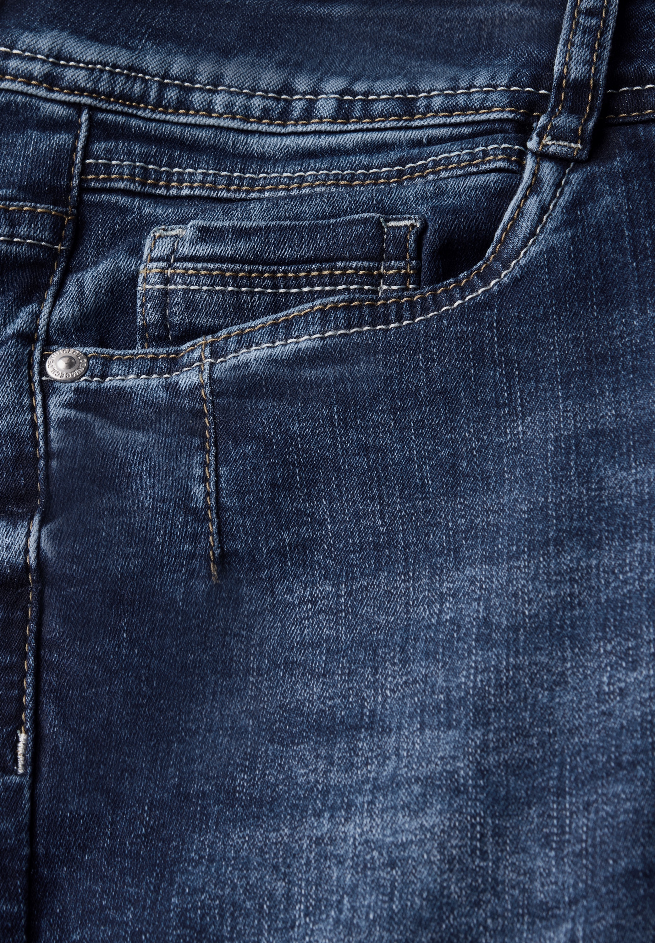 Cecil Comfort-fit-Jeans, Middle Waist
