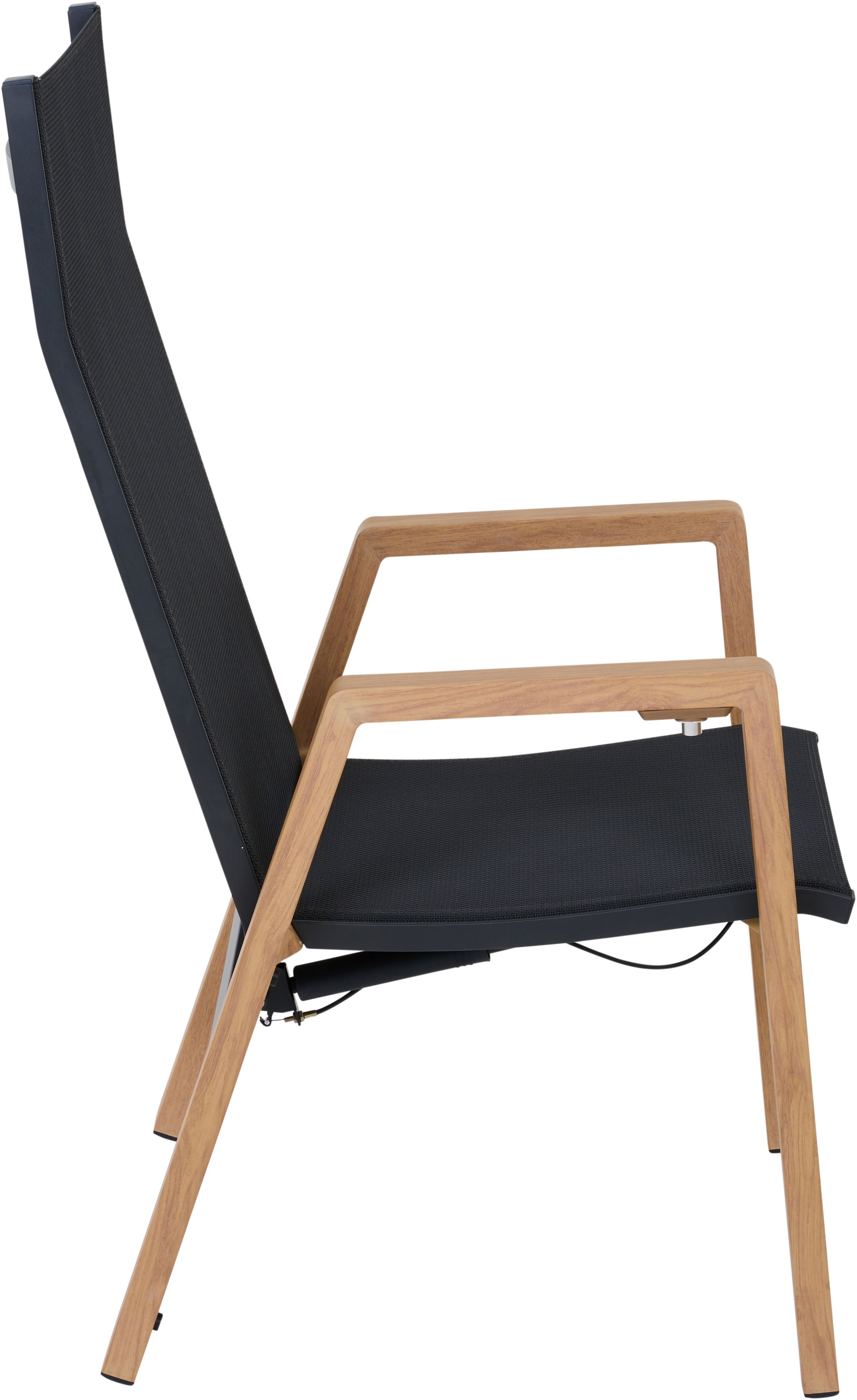 Siena Garden Gartensessel »CATANIA Move Sessel« Aluminiumgestell in teaklook, Ranotex® Bezug