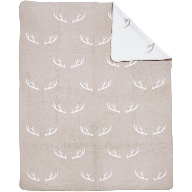 »ANTLER«, Doubleface-Look Wohndecke BAUR done.® Wohndecke im Weiche |