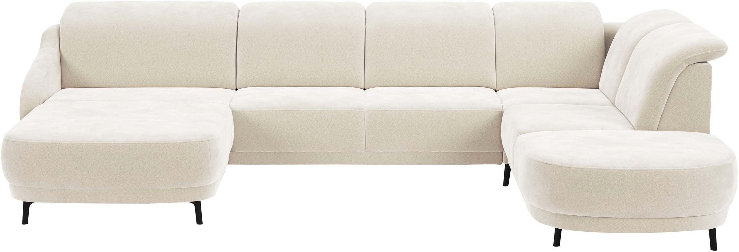 sit&more Wohnlandschaft "Blues U-Form" inkl. Kopfteilverstellung, wahlweise günstig online kaufen