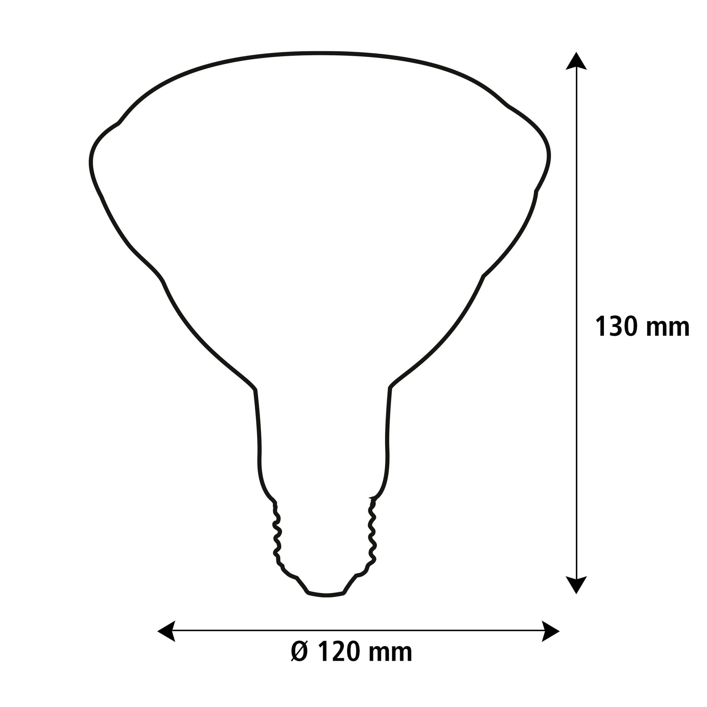SEGULA LED-Leuchtmittel »PAR38 Reflektor 36° Ambient dimming« E27 1 Stk. Farbwechsler LED Reflektor 36° Ambient PAR38, E27, 16W, 2000-3000K, schwarz