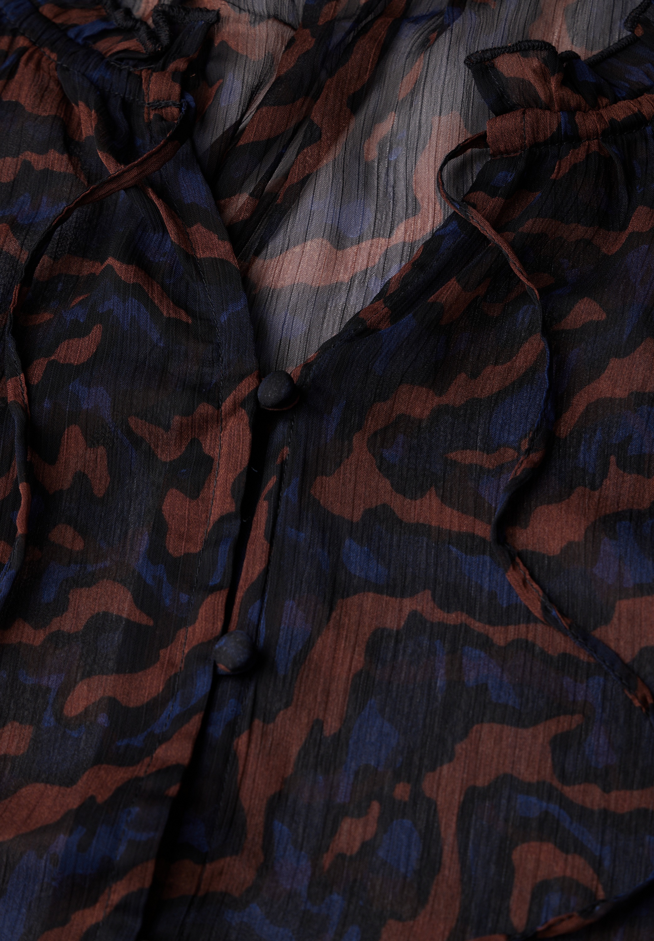STREET ONE STUDIO Chiffonbluse, im angesagten Streifen-Design
