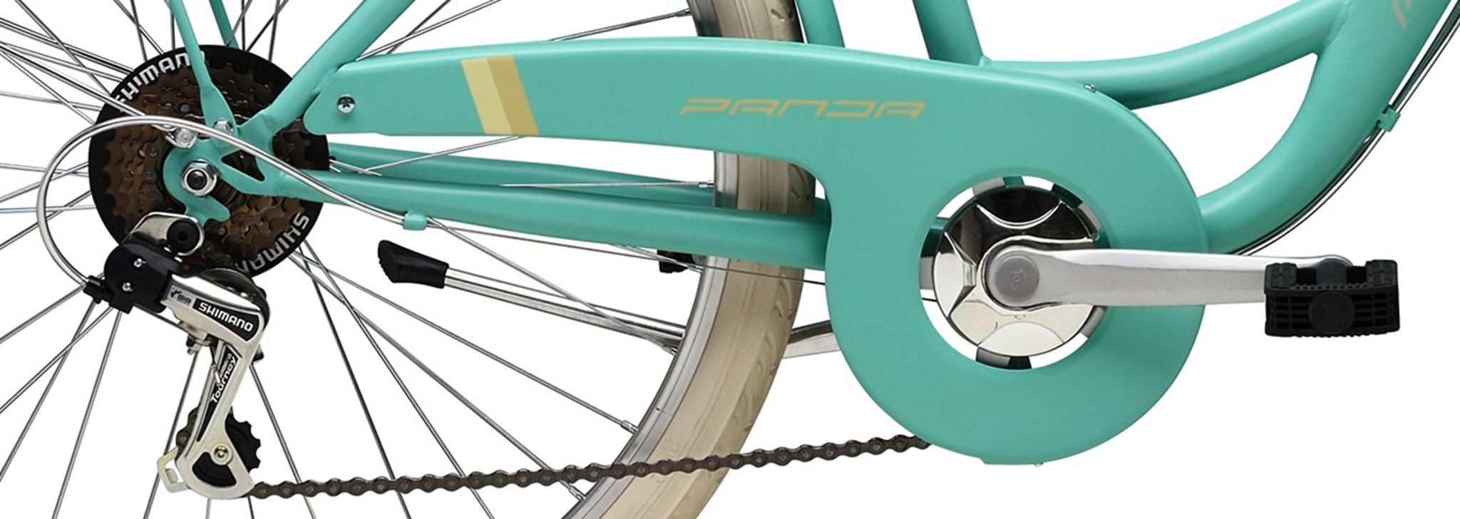 Adriatica Cityrad »Panda«, 6 Gang, Shimano, TY21 Schaltwerk, Kettenschaltung, für Damen, Kettenschaltung