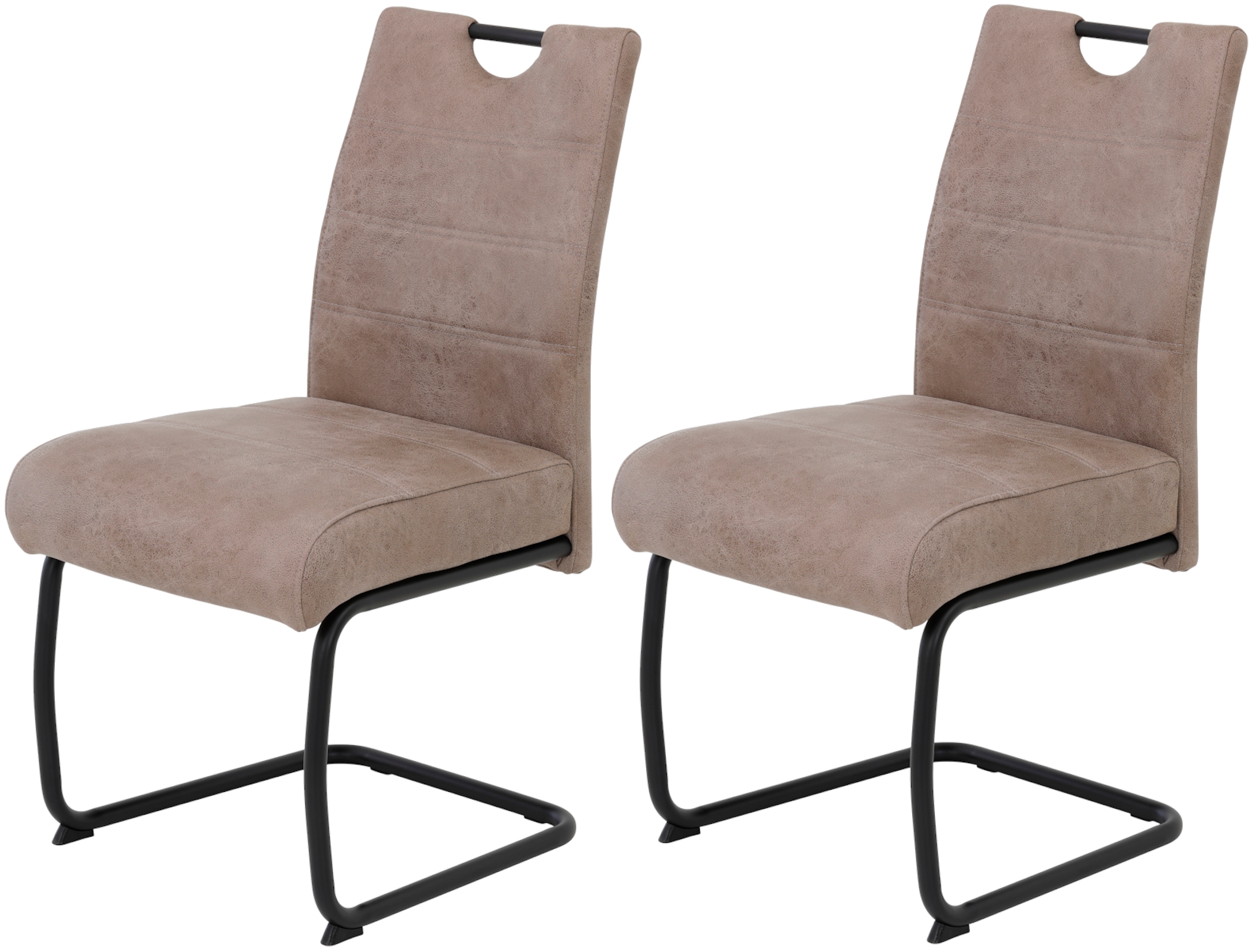 HELA Freischwinger "FLORA Freischwinger mit Griff, 140kg belastbar" (Set) 2 günstig online kaufen