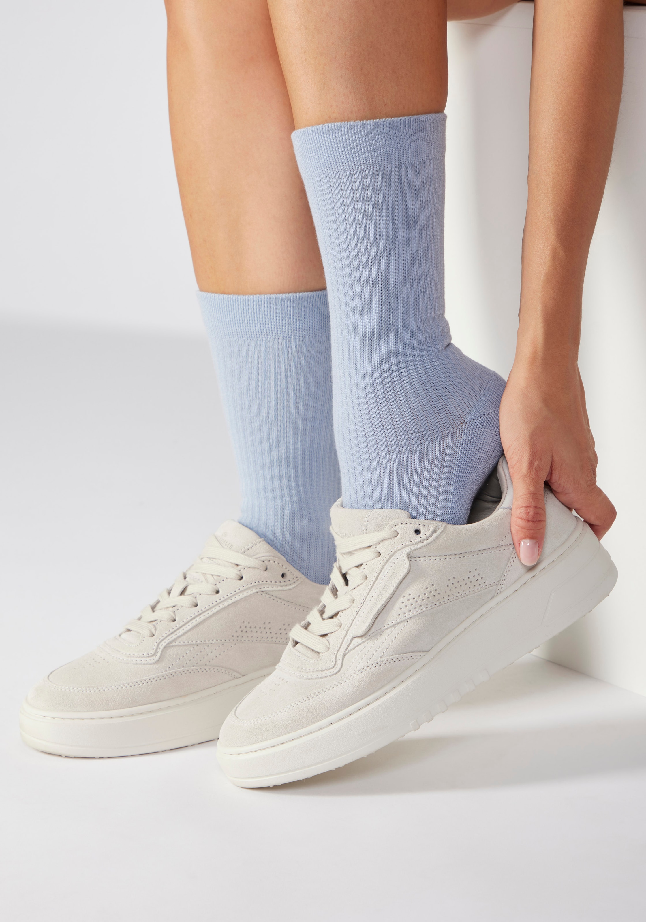 Copenhagen Studios Tennissocken Packung, 3 Stk. tlg. mit großem Schriftzug