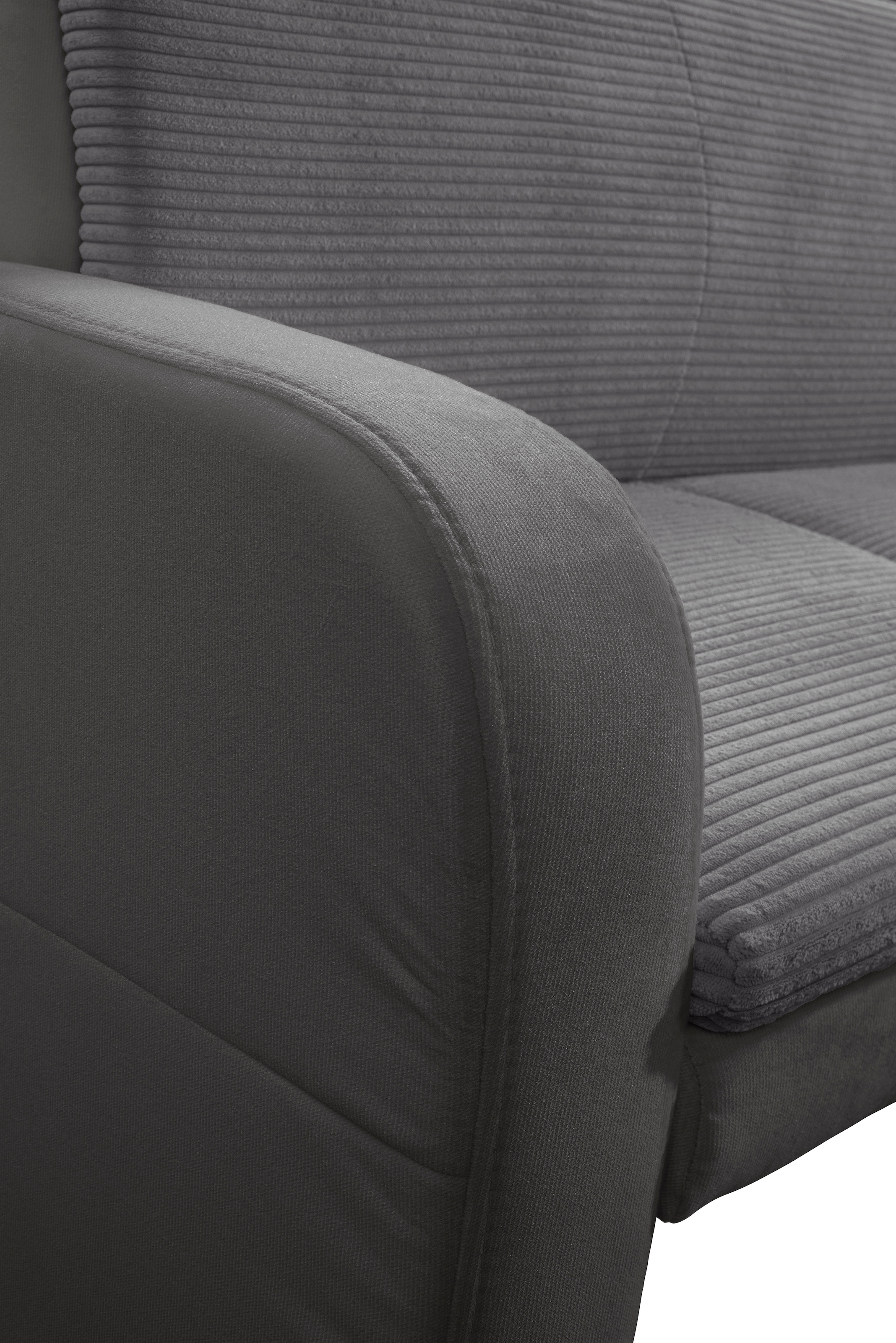 exxpo - sofa fashion Eckbank »Cortado, elegant und modern mit hohem Sitzkomfort« hohe Bodenfreiheit, schöne Detailverarbeitung, wahlweise Lederbezug