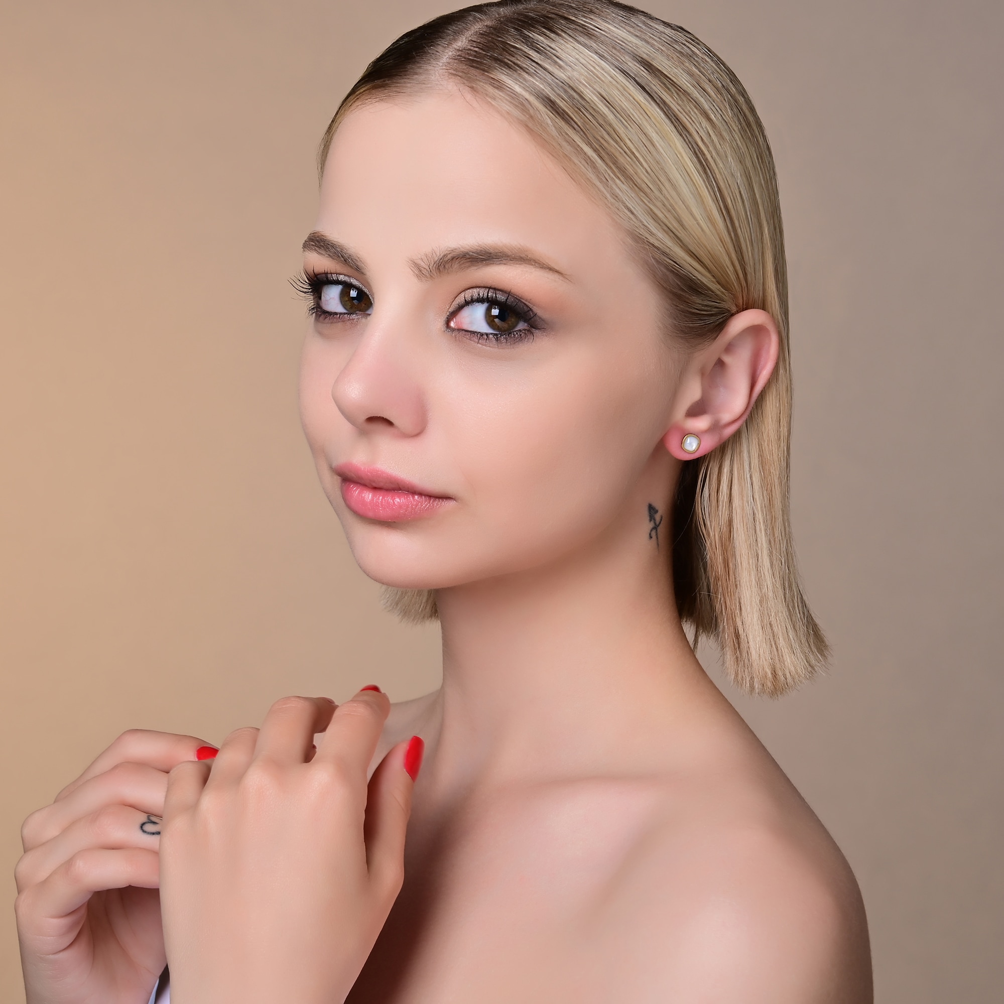 Adelia´s Paar Ohrhänger "Damen Ohrringe – Ohrstecker aus Edelstahl mit Perl günstig online kaufen