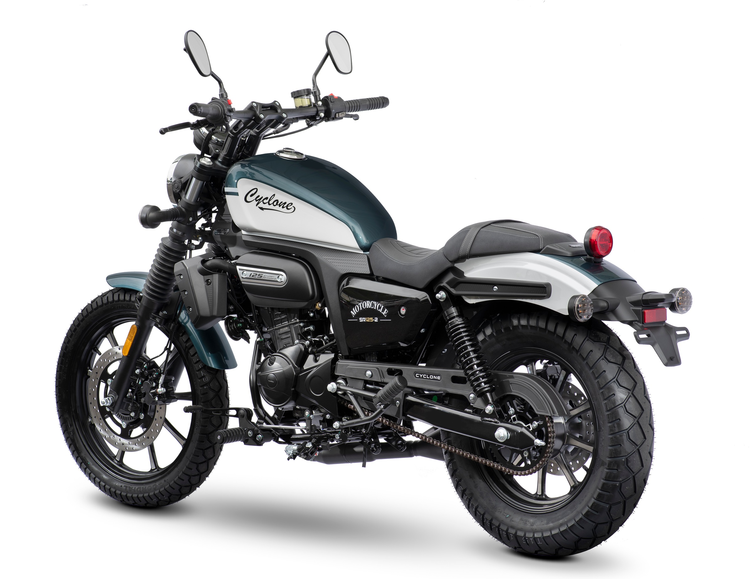 Cyclone Motorrad »RA125 Plus, 125, E5+, Cruiser« 124 cm³ 99 km/h Euro 5+ 15 11 kW, 15 PS, ABS, 125er Chopper, digitales Cockpit