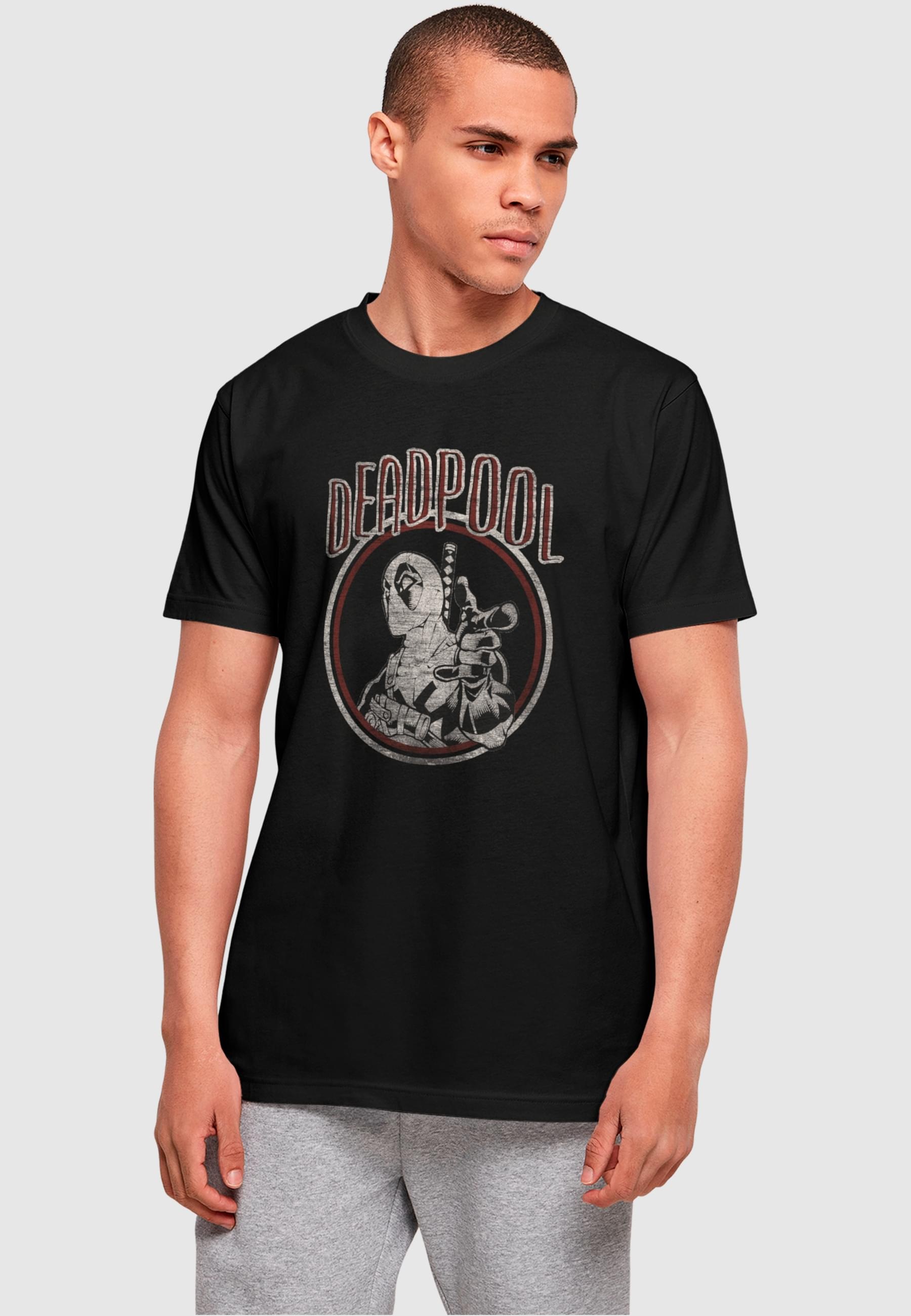 ABSOLUTE CULT T-Shirt "ABSOLUTE CULT Herren Deadpool - Vintage Circle T-Shi günstig online kaufen