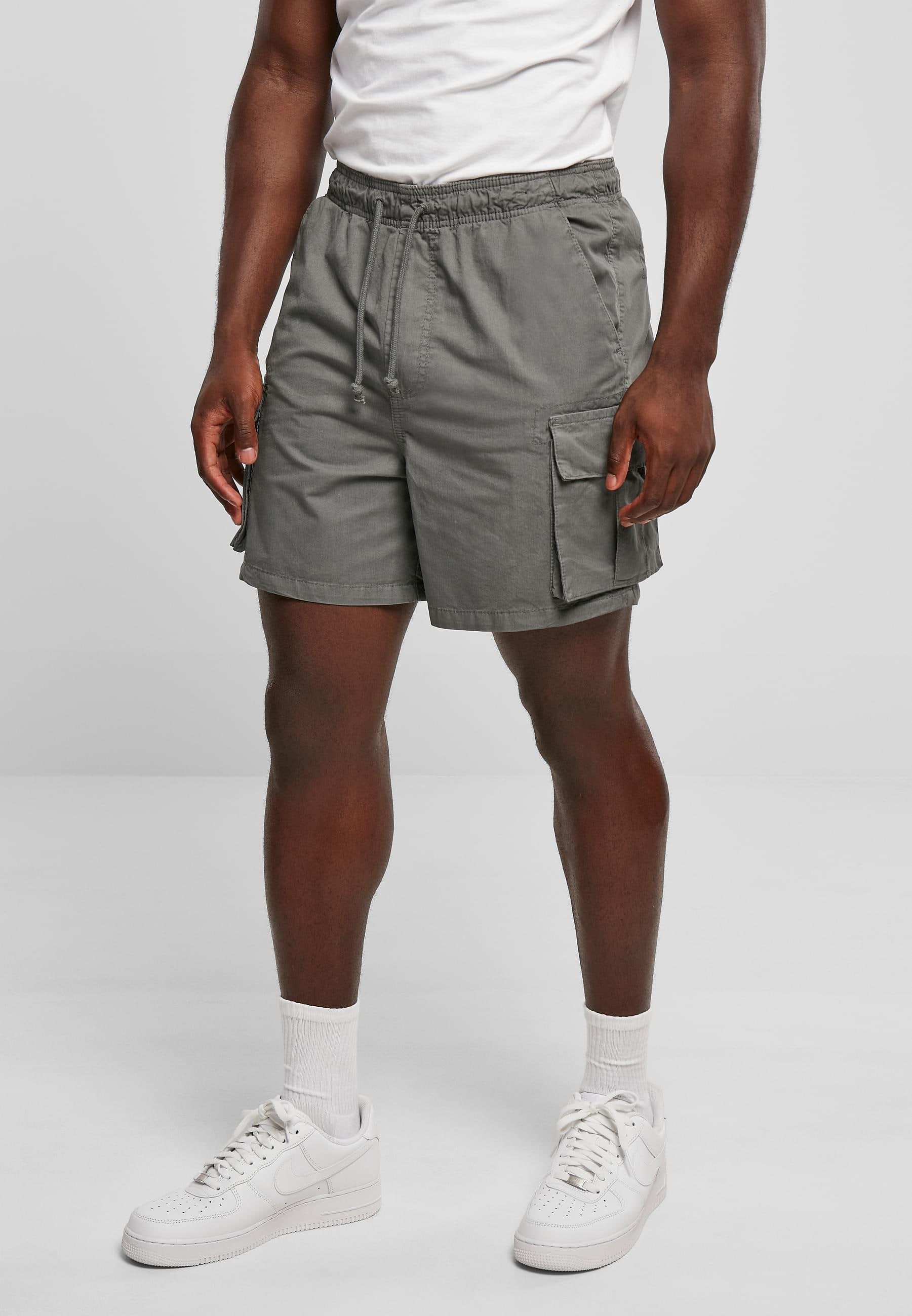 URBAN CLASSICS Stoffhose »Urban Classics Herren Short Cargo Shorts«, (1 tlg.)