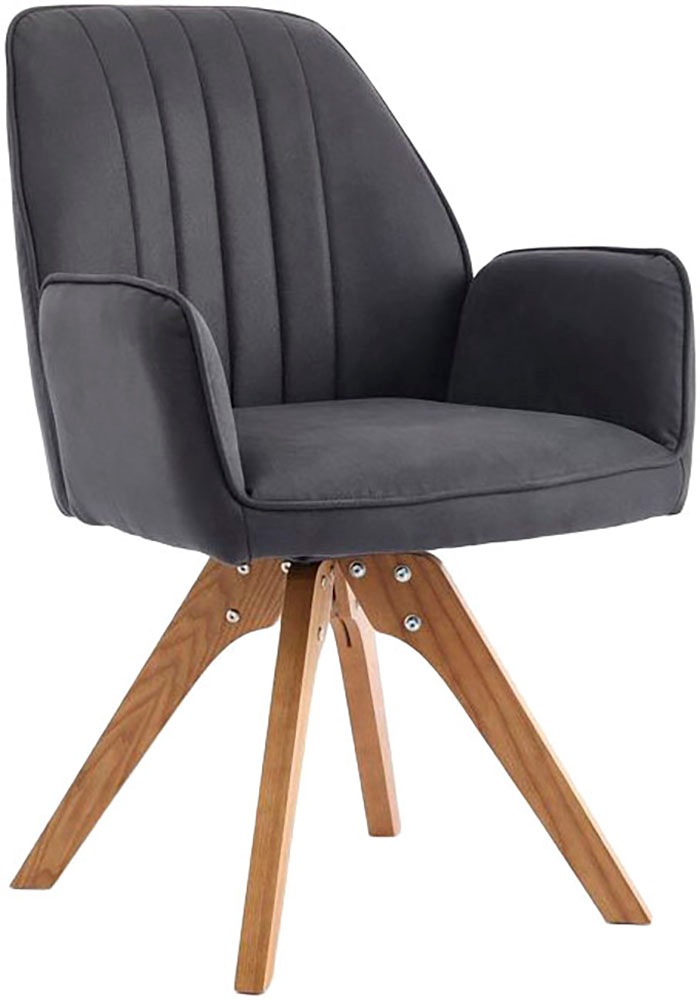 Home affaire Stuhl "Pollenca", (Set), 2 St., Microfaser, tolle Optik günstig online kaufen