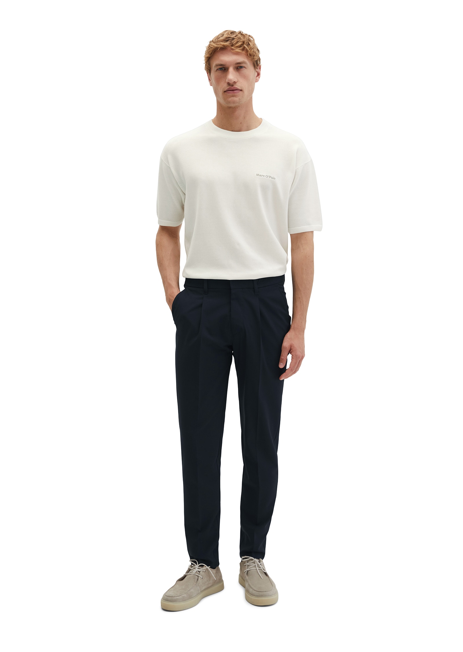 Marc O'Polo Jogger Pants »DFB Travel Collection«  Model: Morot, aus leichtem Technical Wool Blend