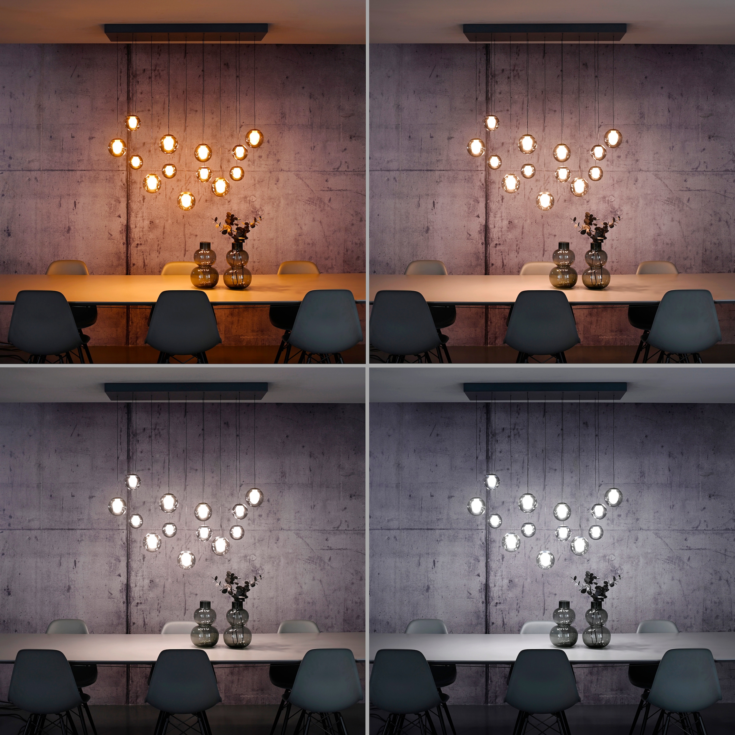 Neuhaus PURE LED Pendelleuchte »PURE Popup« LED-Board 1 Stk. warmweiß - kaltweiß Comfort Lift, CCT, dimmbar über Fernbedienung