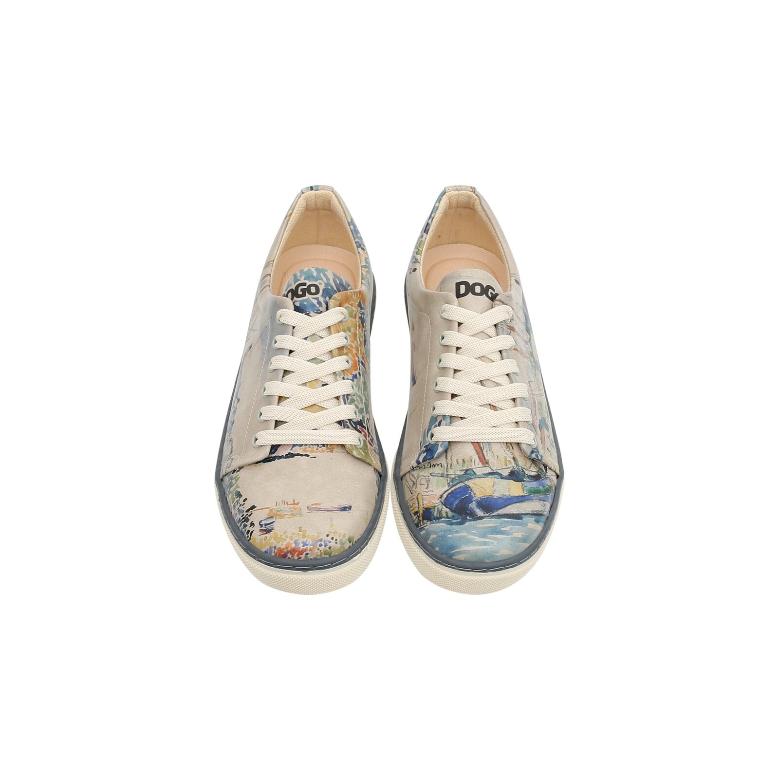 DOGO Sneaker »Damen Sneaker Watercolor and Sailors Vegan Damen Sneaker /«, Vegan