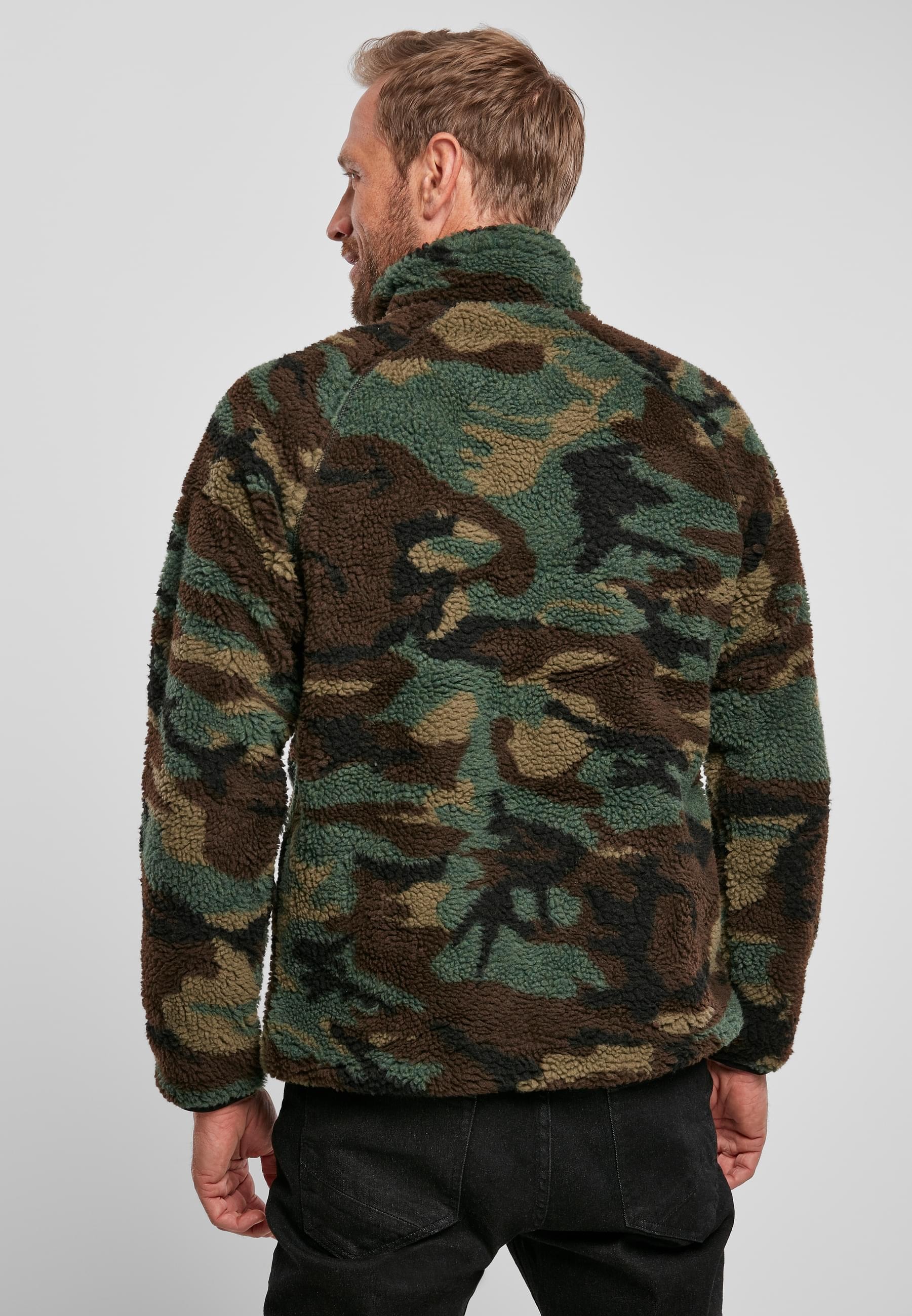 Brandit Allwetterjacke »Brandit Herren Teddyfleece Jacket«, (1 St.), ohne Kapuze