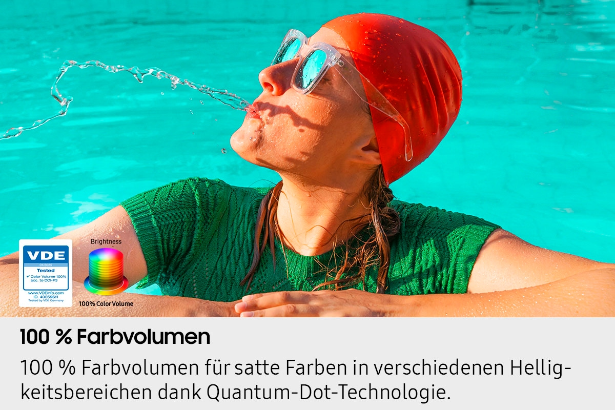 Samsung QLED-Fernseher »GQ65Q6FAAU« 163 cm/65 ″ Smart-TV