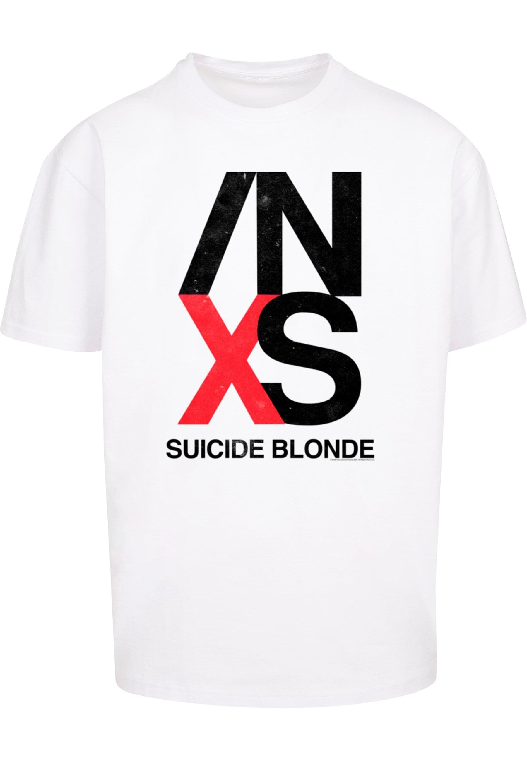 Merchcode T-Shirt "Merchcode INXS - X Tour Heavy Oversize Tee" 1 Stk. tlg. günstig online kaufen