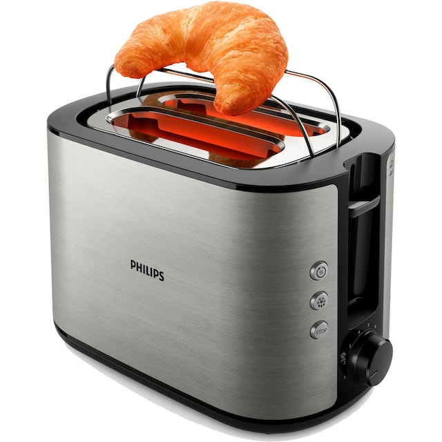 Philips Toaster »HD2650/90«, 2 kurze Schlitze, für 2 Scheiben, 950 W per  Raten | BAUR