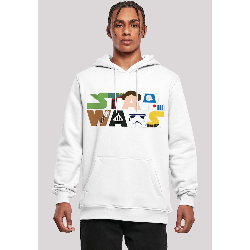 F4NT4STIC Kapuzenpullover »Star Wars Character Logo«