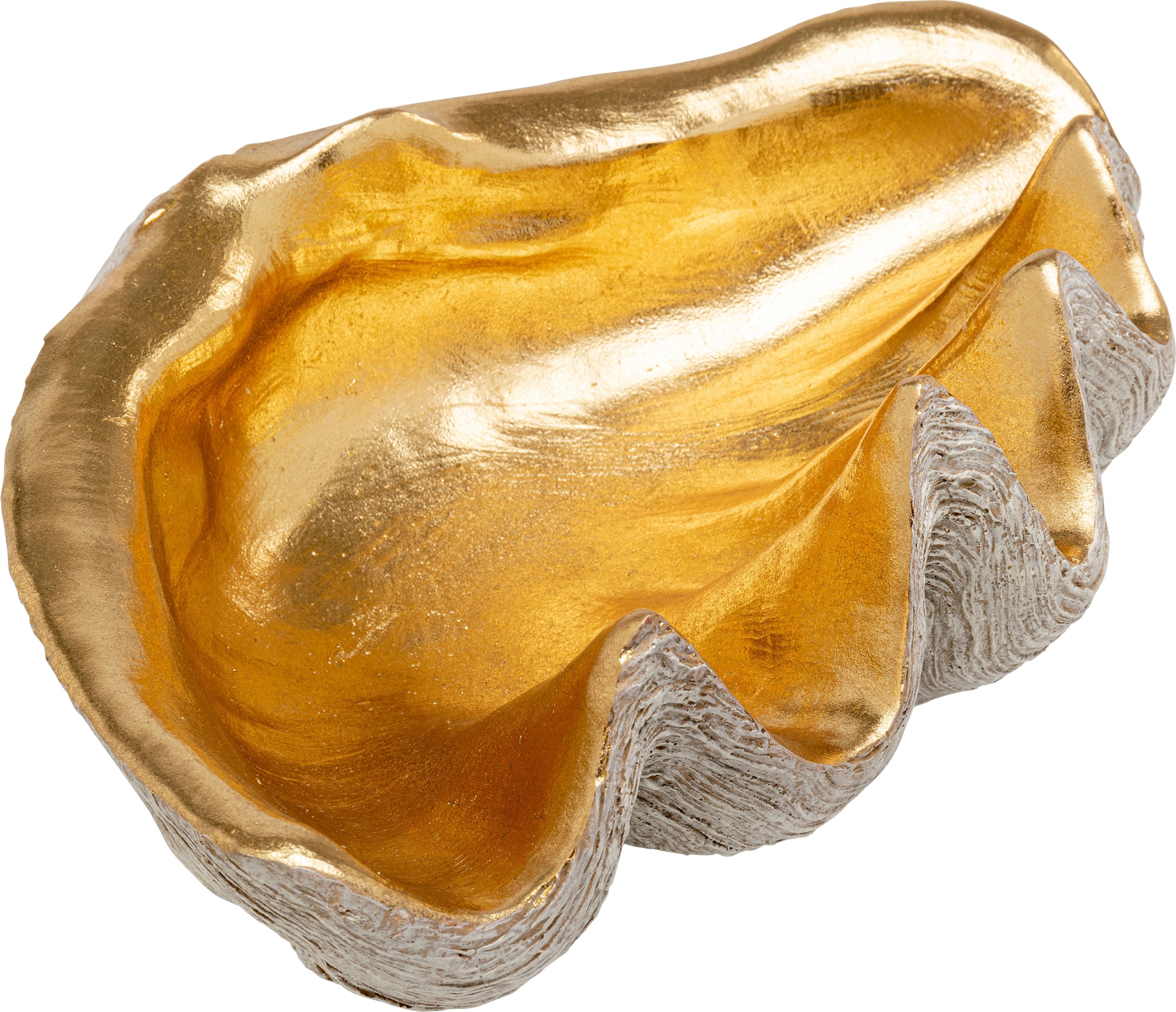 Kare Design Schale »Noble Shell 41x27cm« aus Polyresin (Kunststein) aus Polyresin