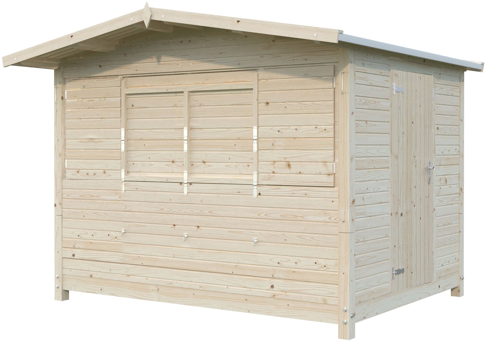 Palmako Gartenhaus »Marian, klappbarer Marktstand« verschiedene Farben