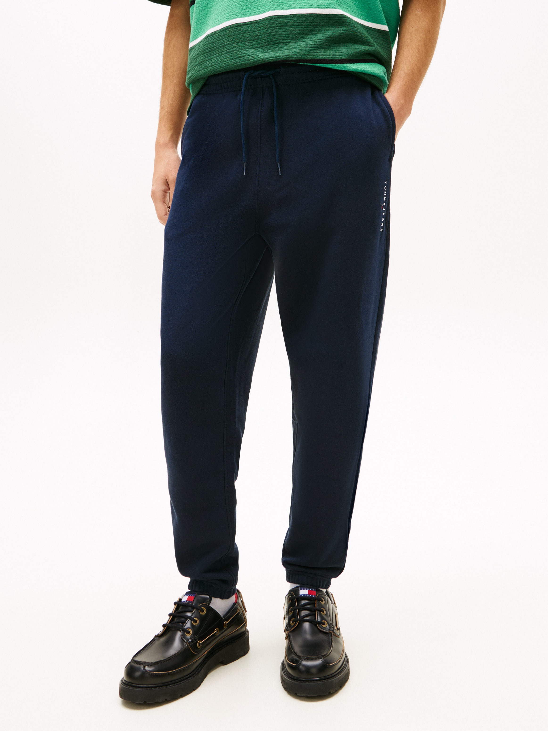 Tommy Jeans Sweathose "TJM REGULAR LINEAR" Regular fit mit elastischem Bund