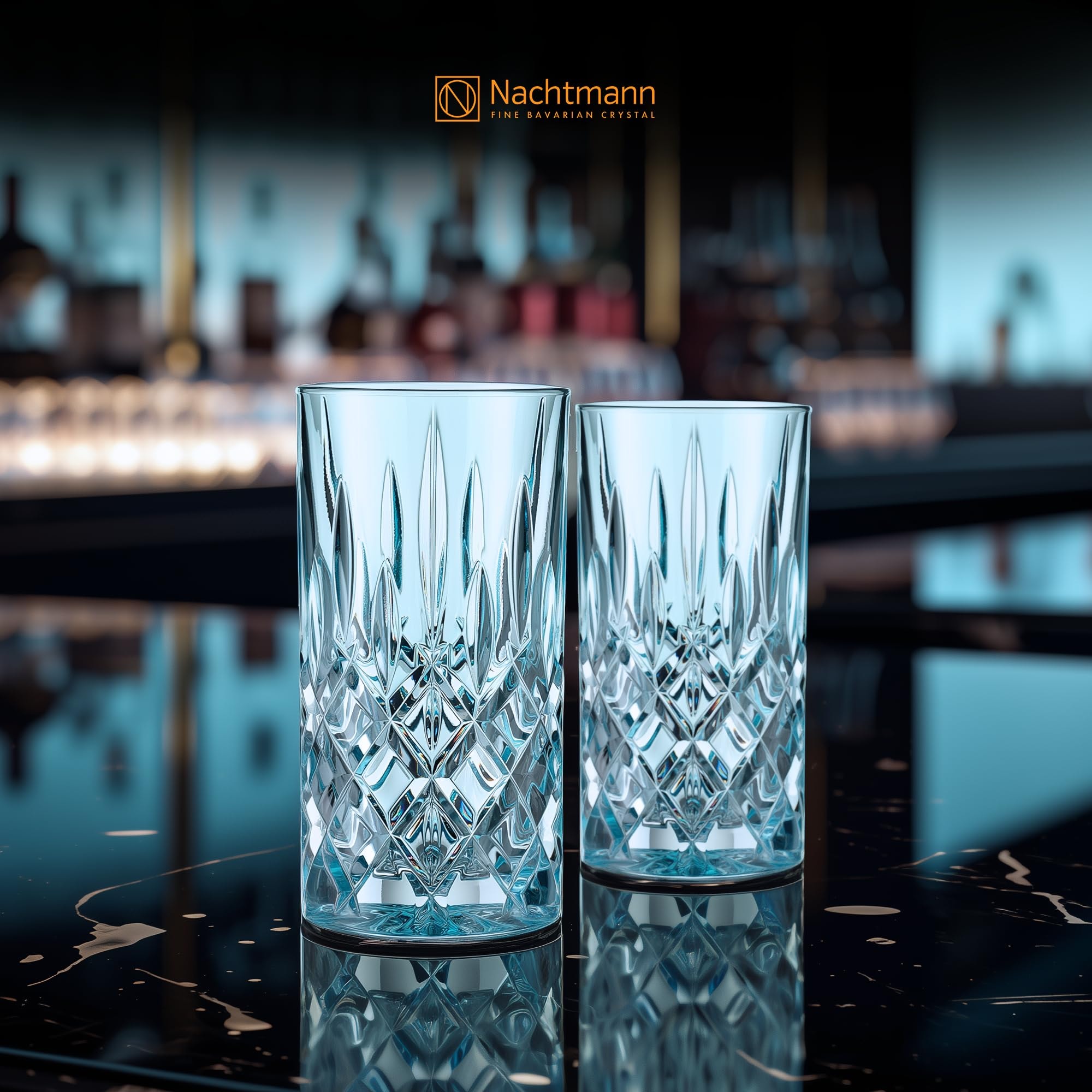 Nachtmann Longdrinkglas »Longdrinkgläser Noblesse Colors 395 ml 2er Set«