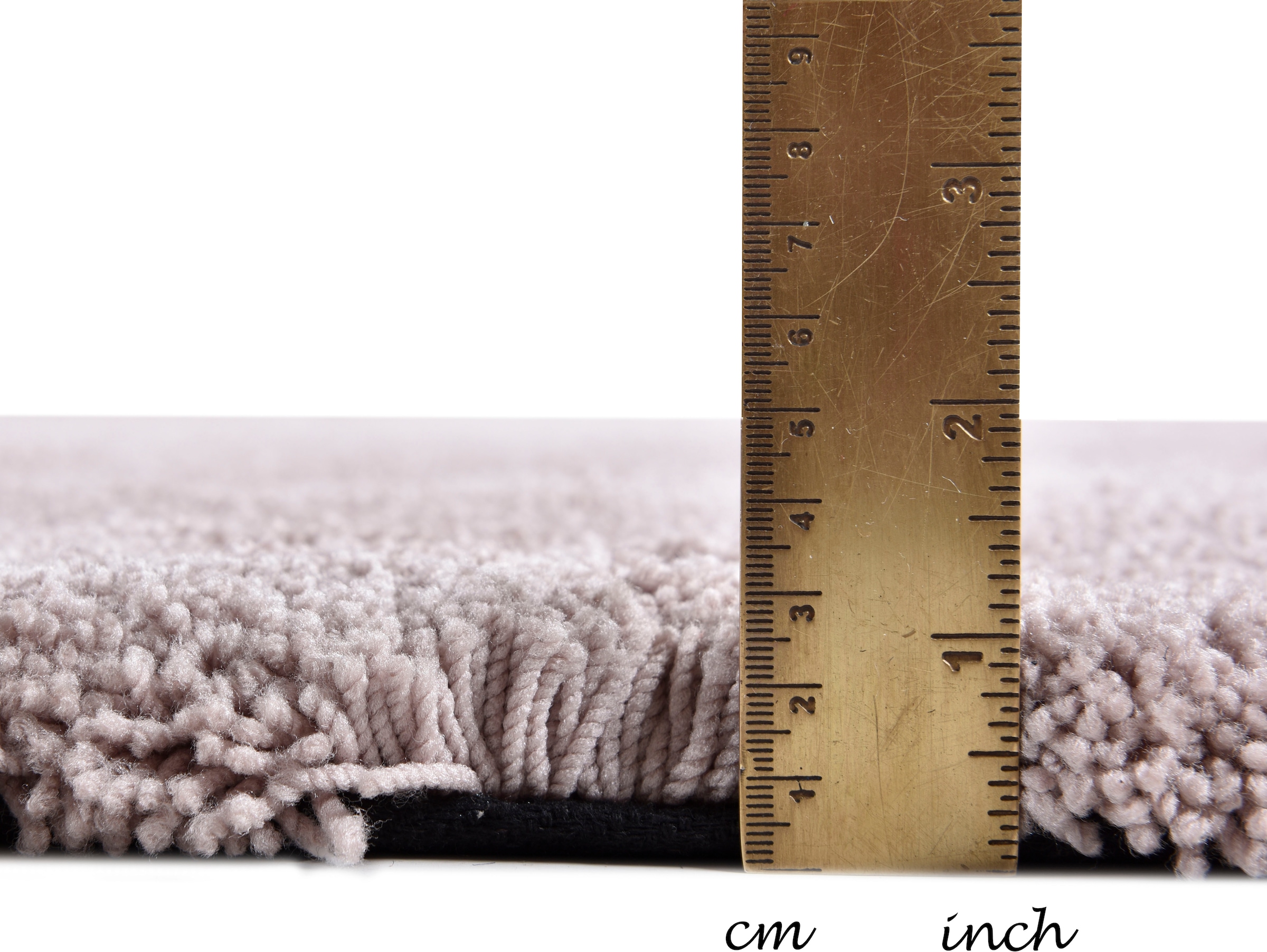 TOM TAILOR HOME Hochflor-Teppich »Shaggy Teppich Cozy«, rechteckig, 25 mm Höhe, Uni Farben, auch in Pastell Farben, weich & kuschelig