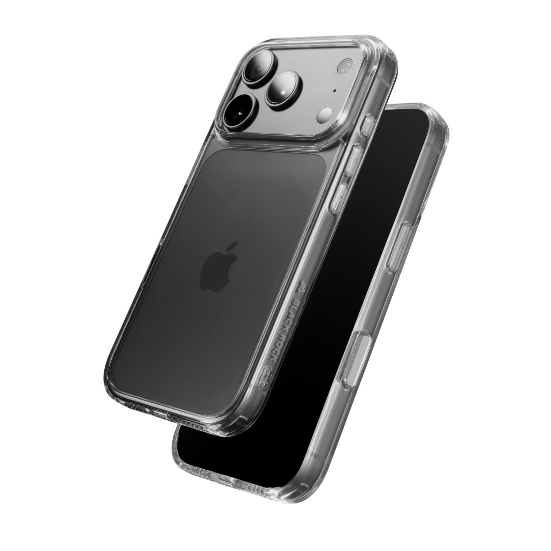 BLACKROCK Smartphone-Hülle »Handyhülle transparent für Apple iPhone 17 Pro und 18 Pro« Smartphones Anti-Vergilbung, 2H-Kratzhärte, Stoßschutz, Kameraschutz