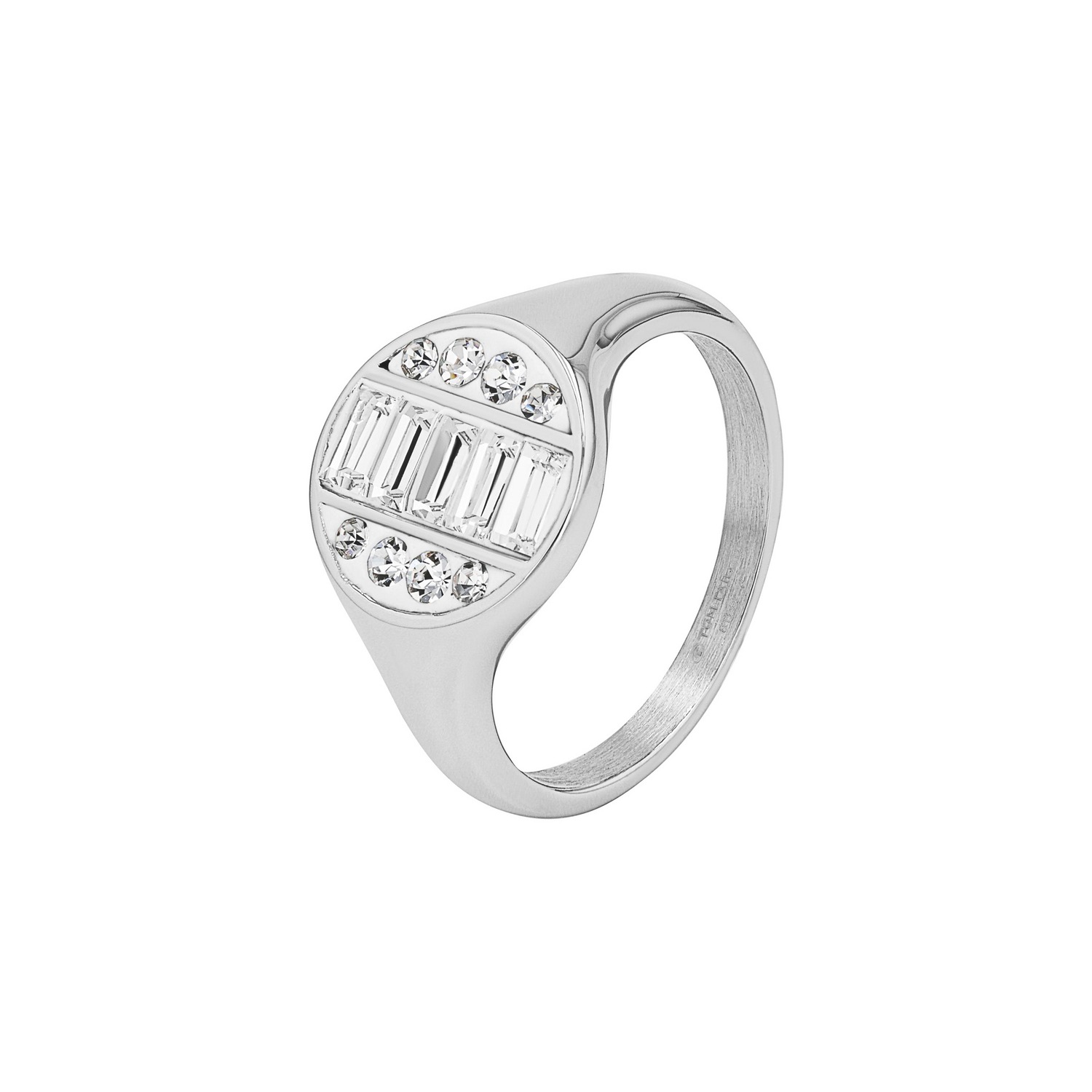 TOM TAILOR Fingerring »Kreis« mit Preciosa Crystal