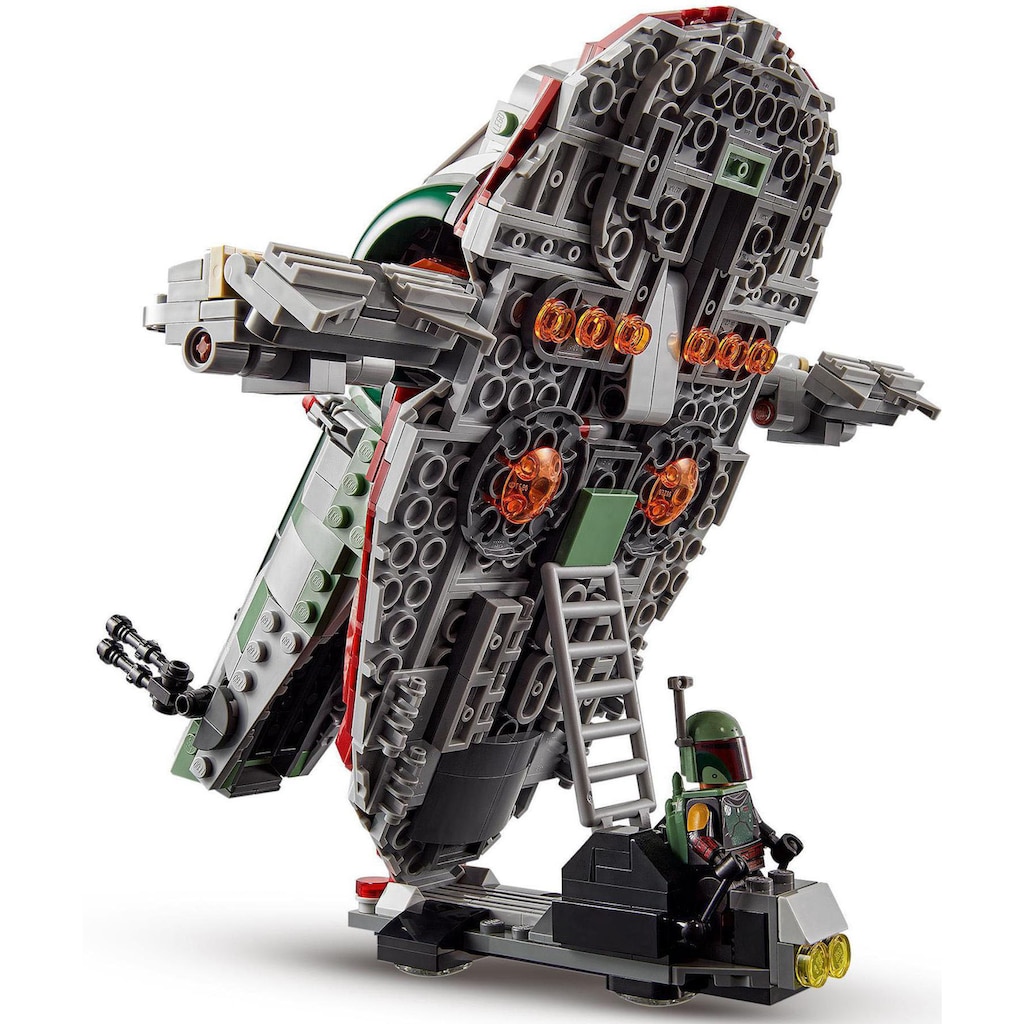 LEGO® Konstruktionsspielsteine »Boba Fetts Starship™ (75312), LEGO® Star Wars™ Mandalorian«, (593 St.), Made in Europe