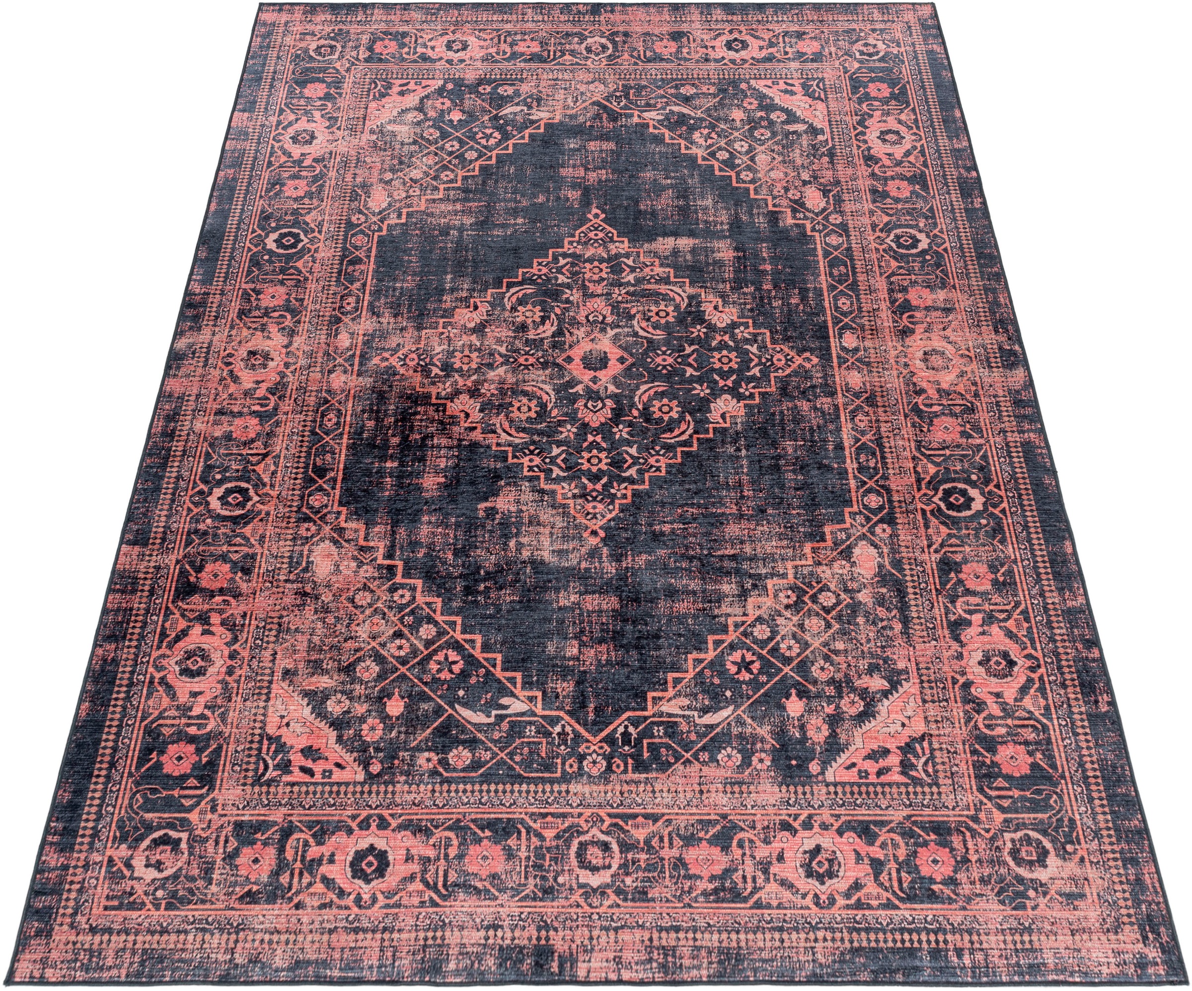 Ayyildiz Teppiche Teppich "FIESTA 4301" rechteckig 6 mm Höhe Läufer, pflege günstig online kaufen