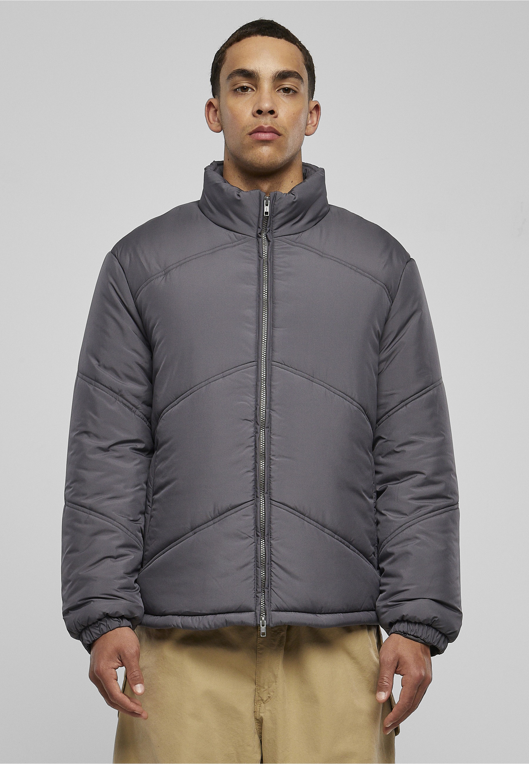 URBAN CLASSICS Allwetterjacke »Urban Classics Herren Arrow Puffer Jacket« 1 Stk. tlg. ohne Kapuze
