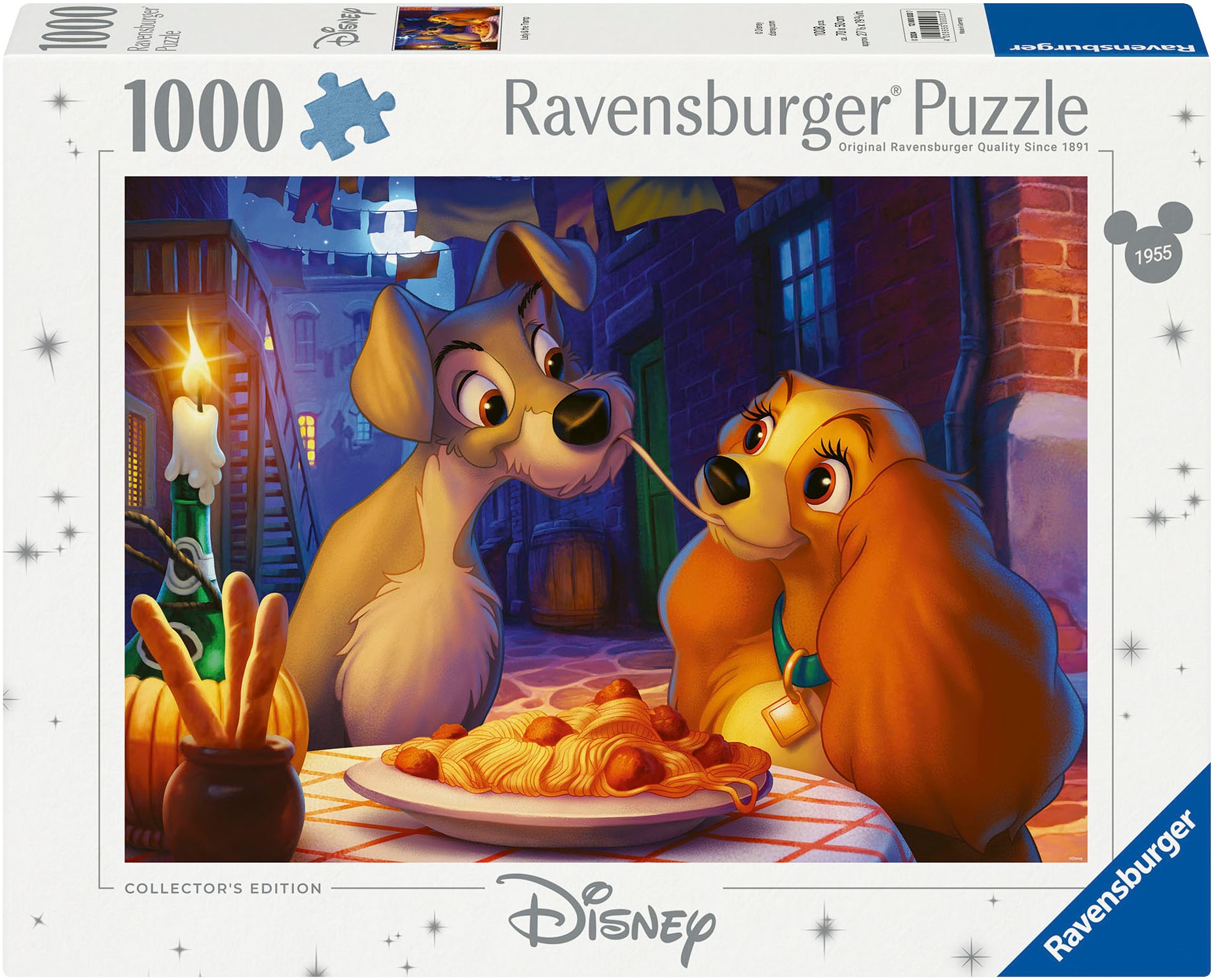Puzzle »Collector's Edition - Disney Classics, Susi und Strolch«, Made in Germany;...