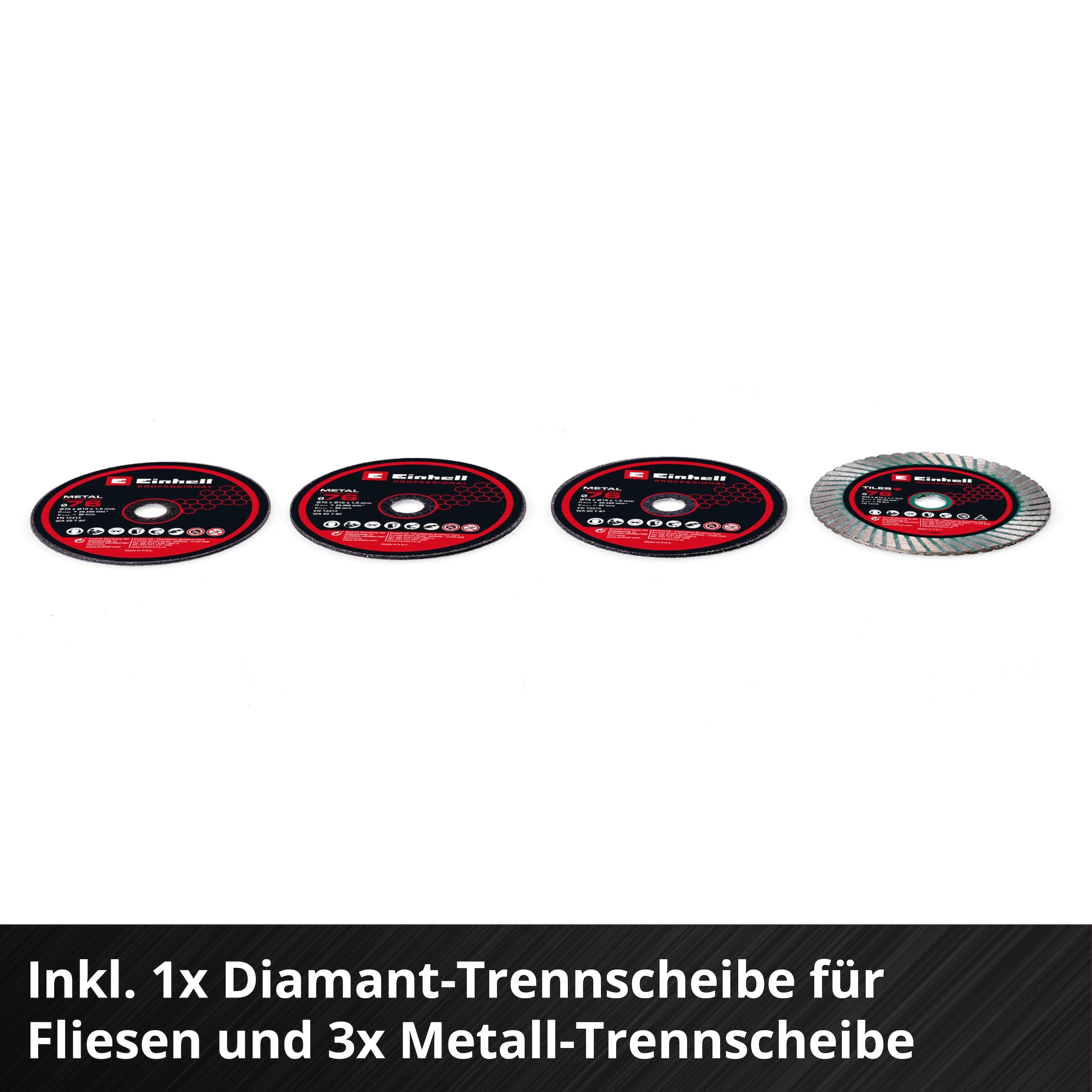 Einhell Akku-Trennschleifer »TP-CO 18/76-C Li BL - Solo«, ohne Akku und Ladegerät
