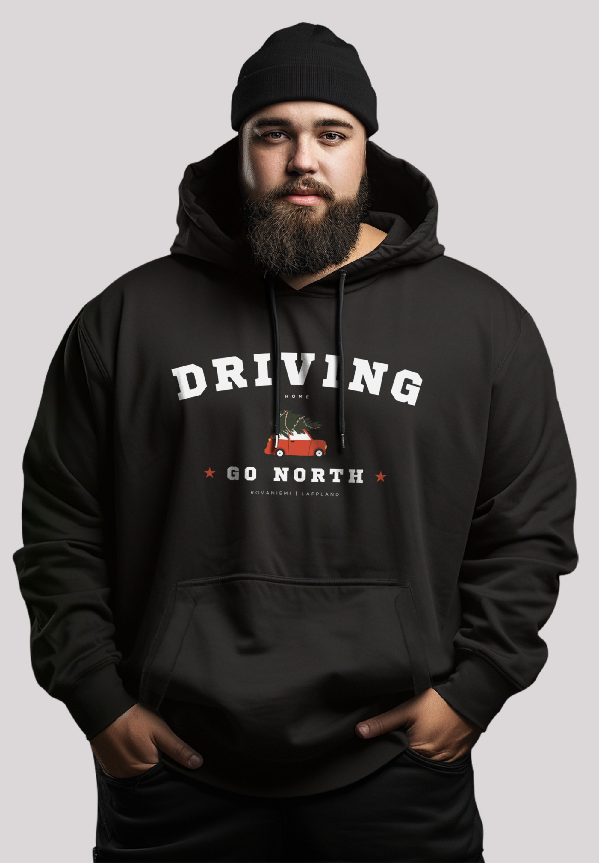 F4NT4STIC Kapuzenpullover "Driving Home Weihnachten PLUSSIZE", Premium Qual günstig online kaufen