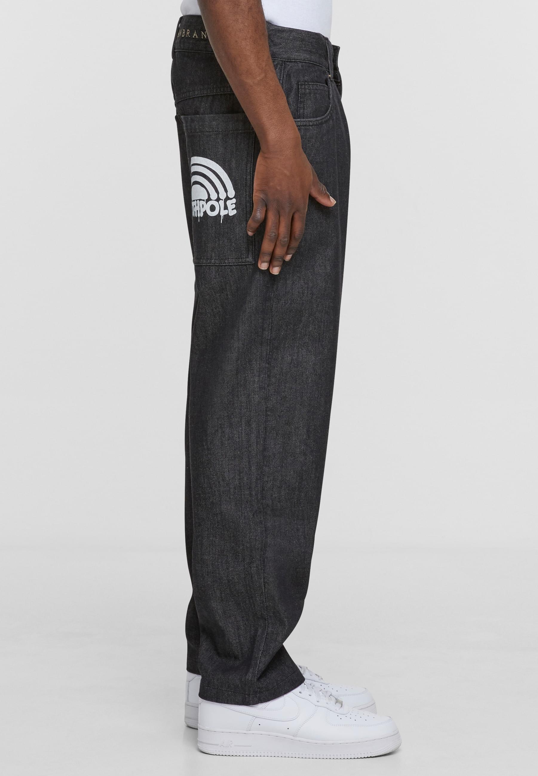 Southpole Bequeme Jeans »Southpole Herren Southpole Spray Logo Denim«, (1 tlg.)