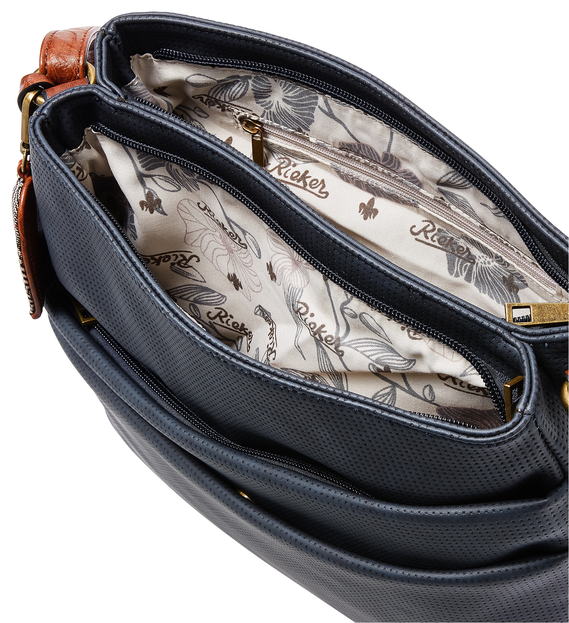 Rieker Umhängetasche, Schultertasche, Damen Handtasche mit zwei Hauptfächer günstig online kaufen