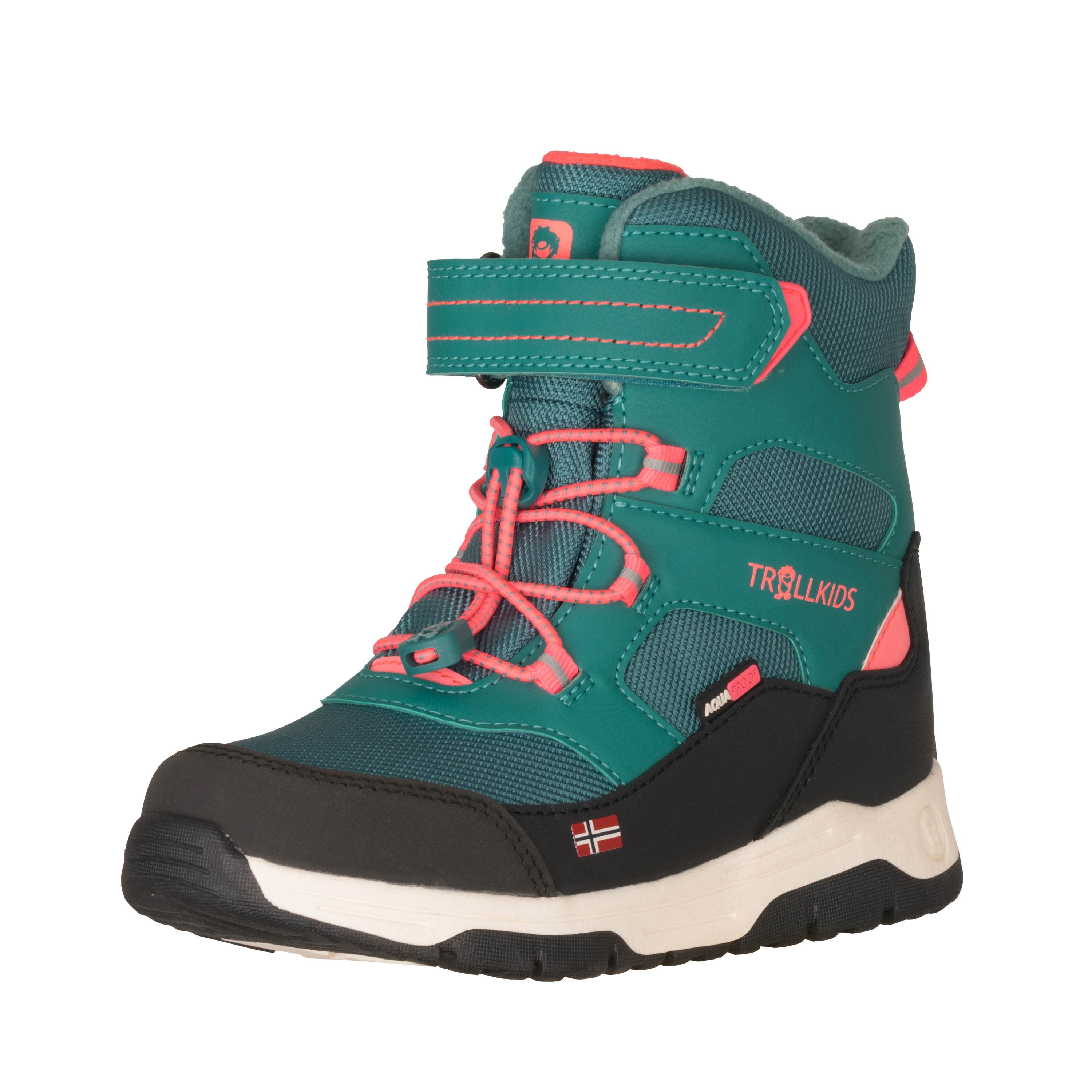 TROLLKIDS "KIDS LOFOTEN WINTER BOOTS PRO" wasserdicht, profilierte Gummilaufsohle, für Kinder