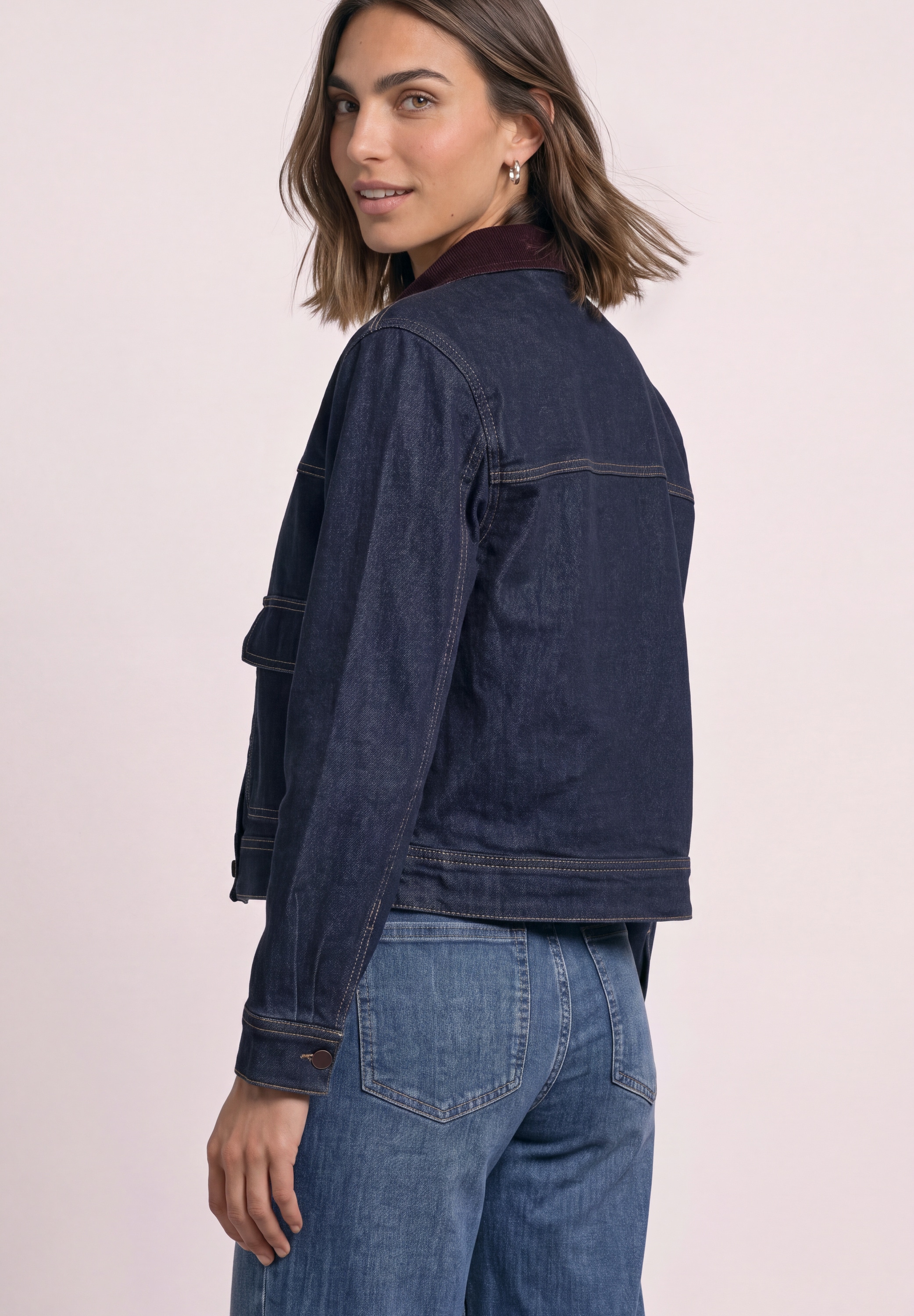 STREET ONE Kurzjacke ohne Kapuze mit aufgenähten Taschen