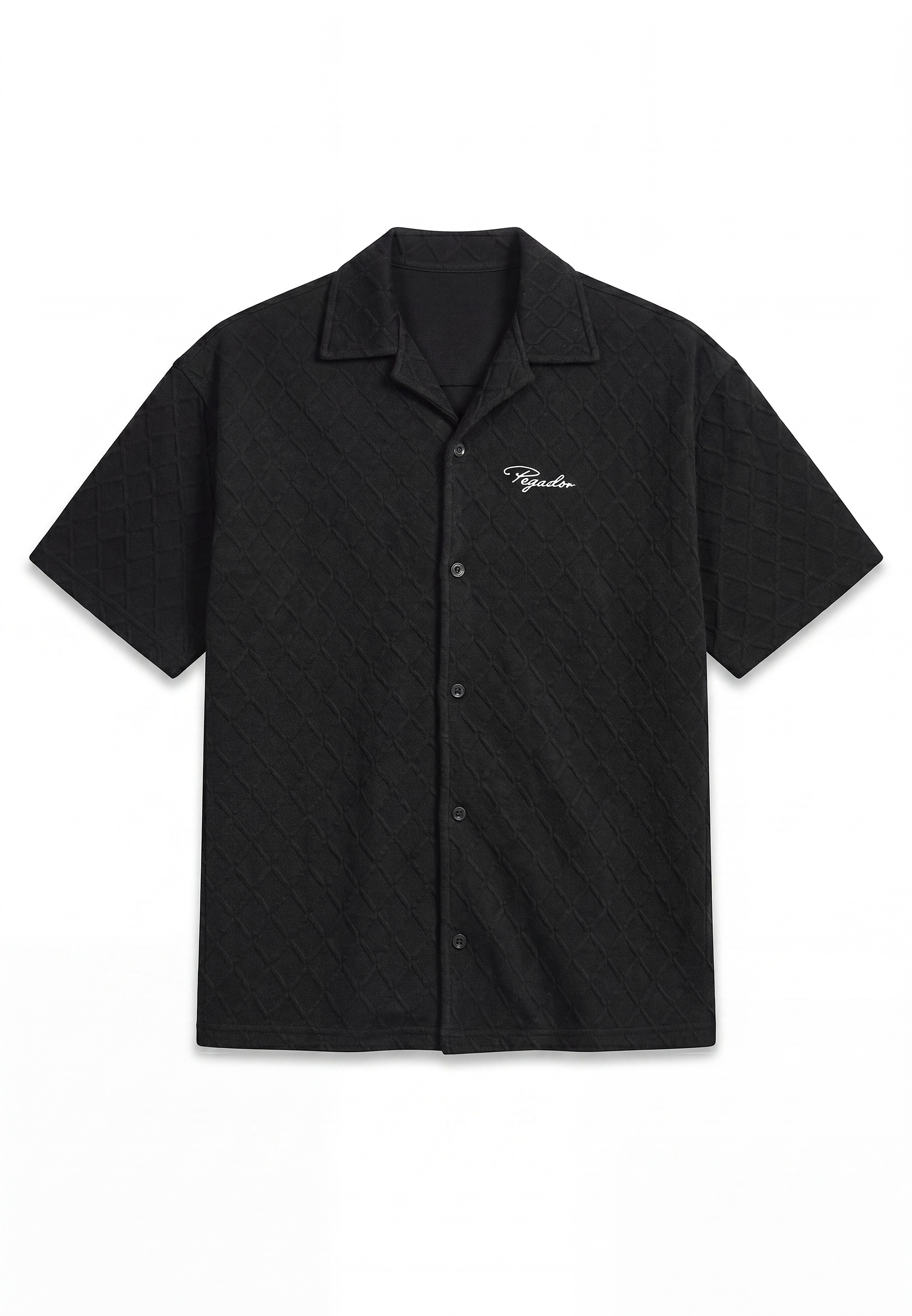 PEGADOR Kurzarmhemd »JOVREN STRUCTURED SHIRT«
