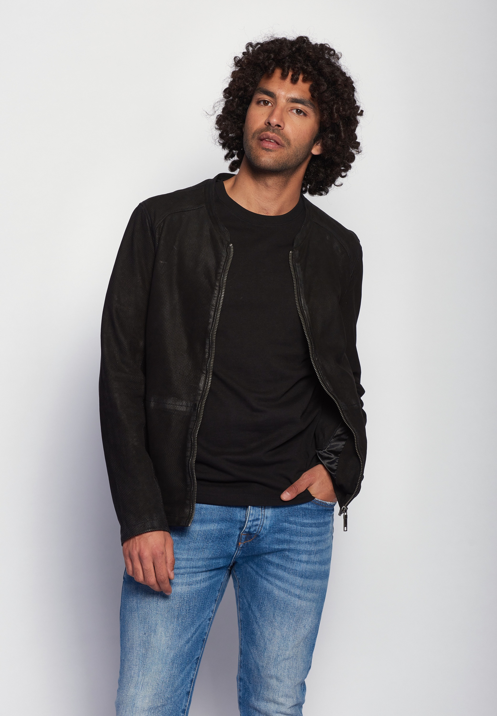 Maze Lederjacke »Dobson«